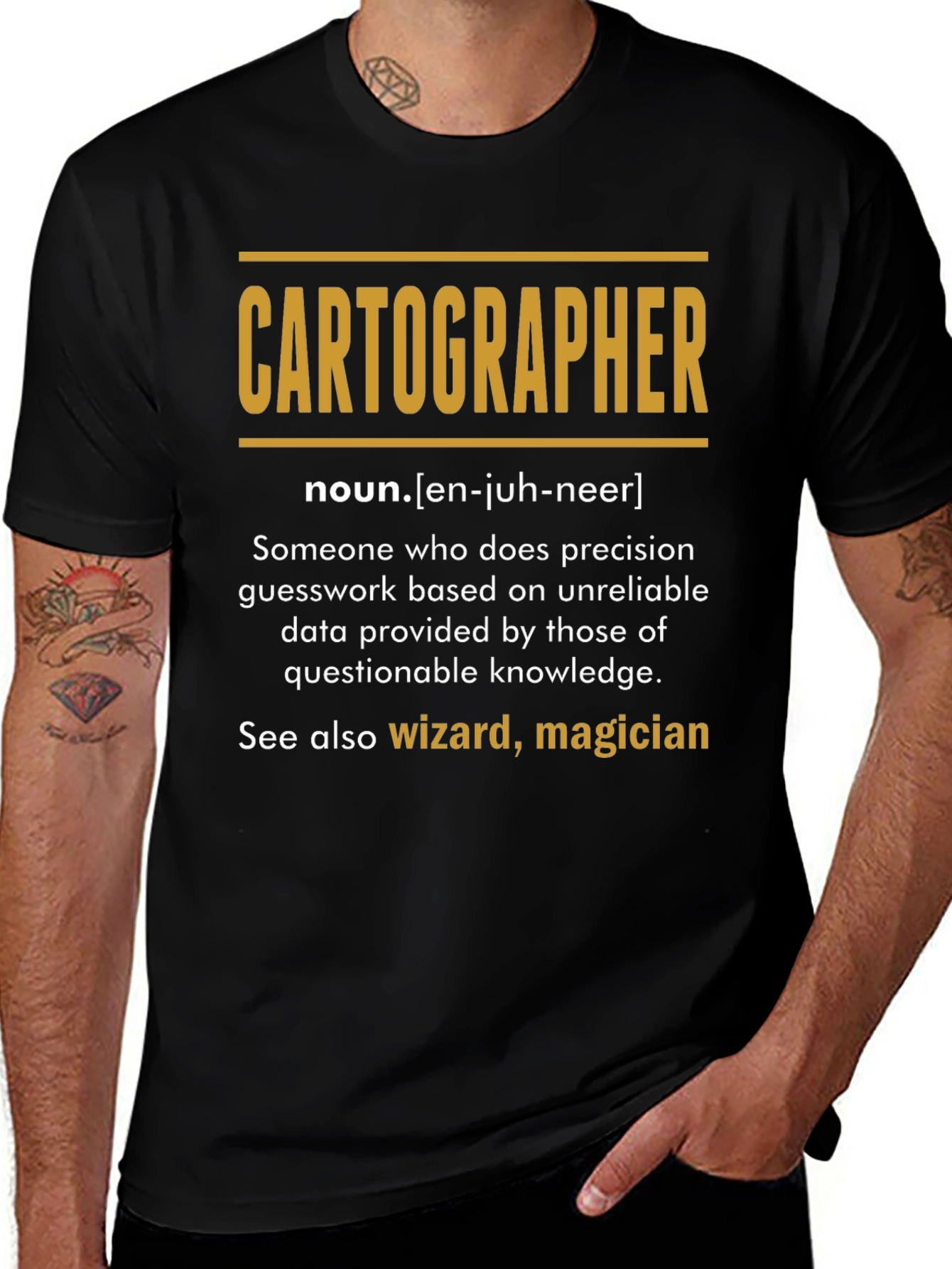 Cartographer Definition T-Shirt