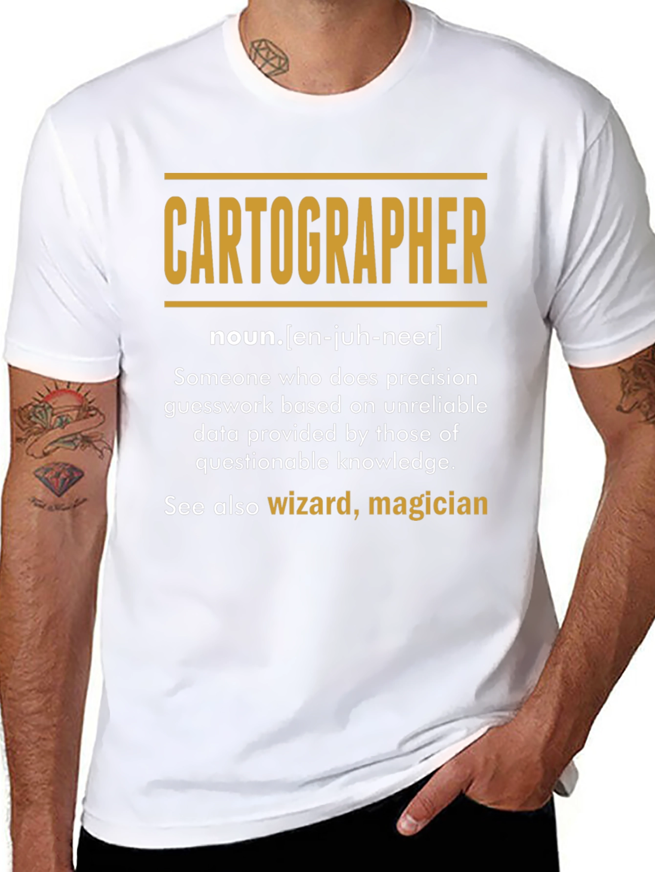 Cartographer Definition T-Shirt