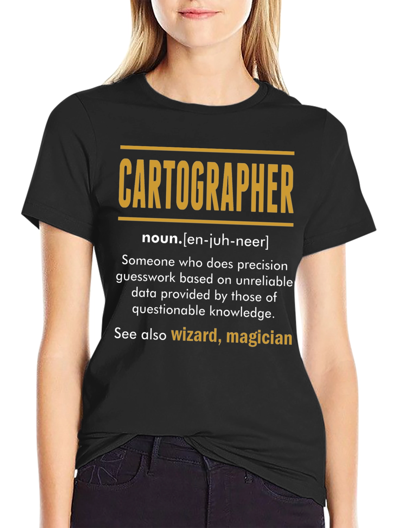 Cartographer Definition T-Shirt