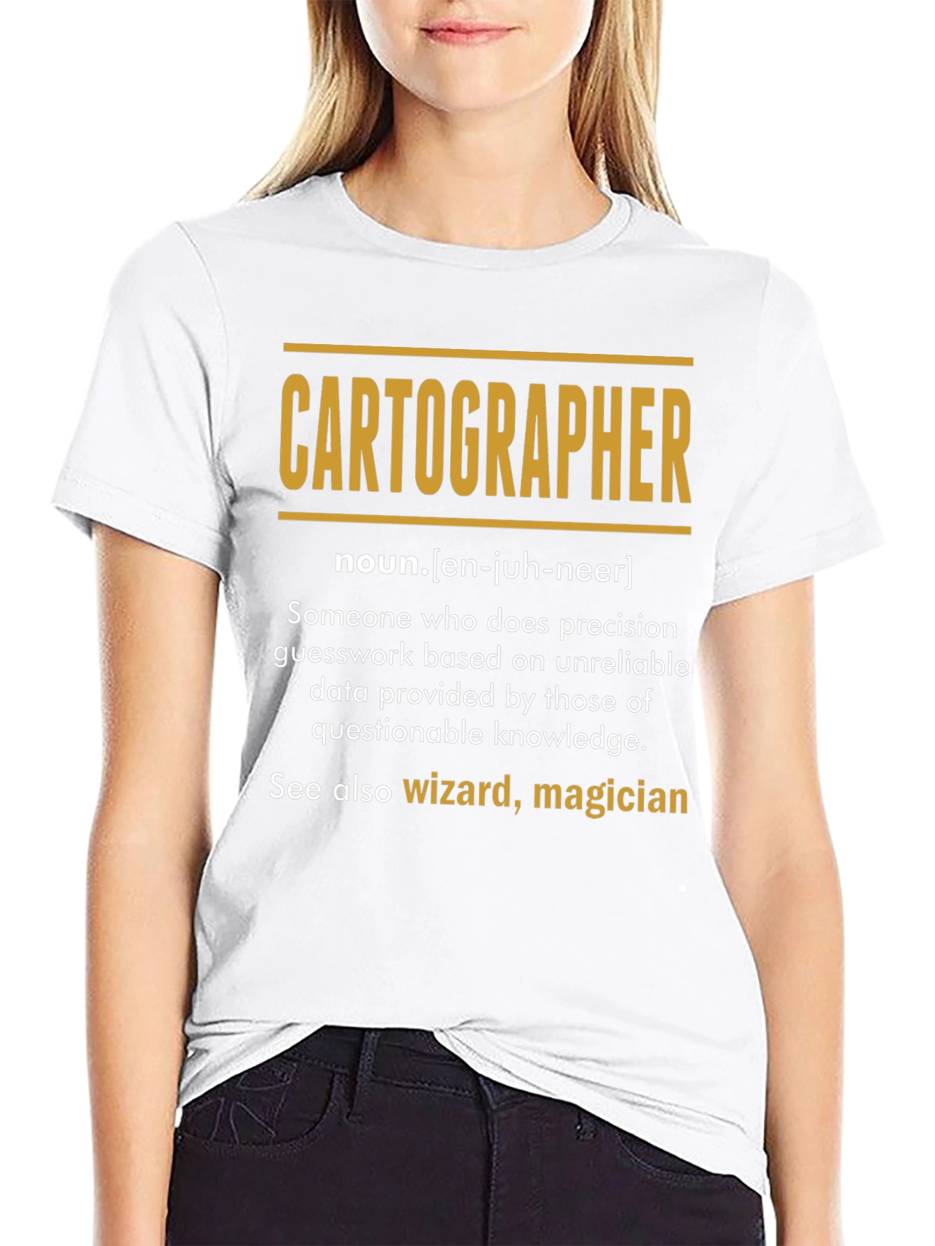 Cartographer Definition T-Shirt