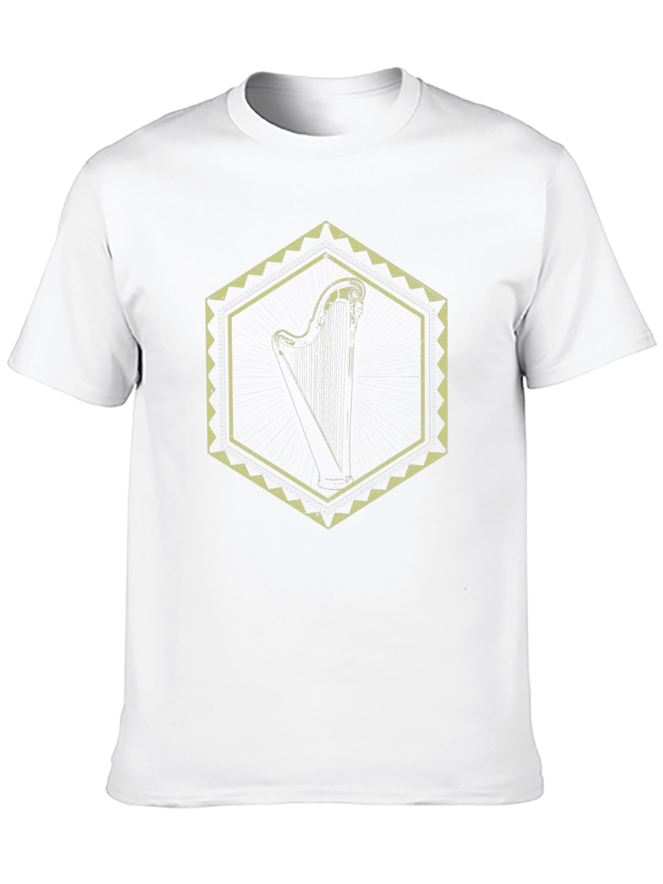 Harp Graphic Tee - Black