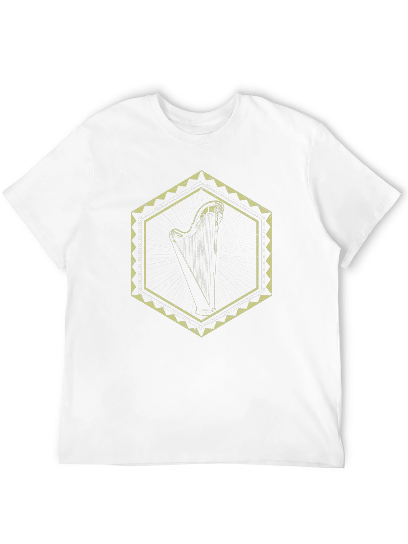 Harp Graphic Tee - Black