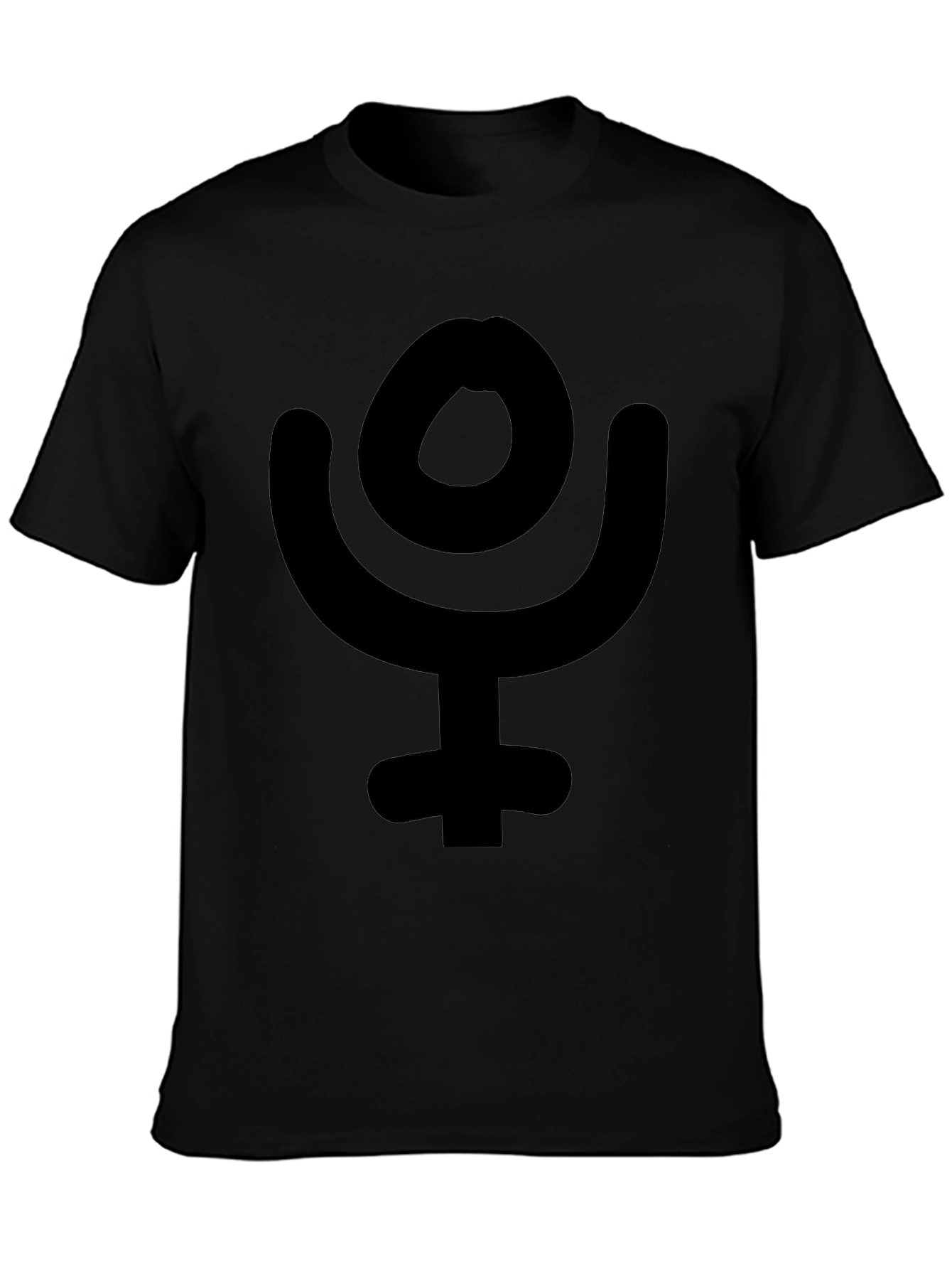 Pluto Symbol Graphic Tee - Black