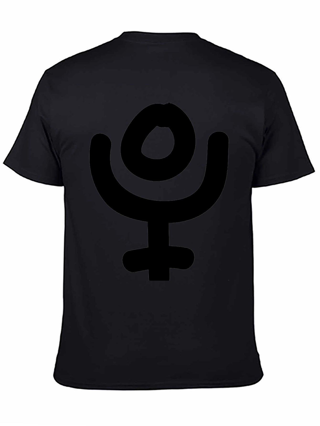 Pluto Symbol Graphic Tee - Black