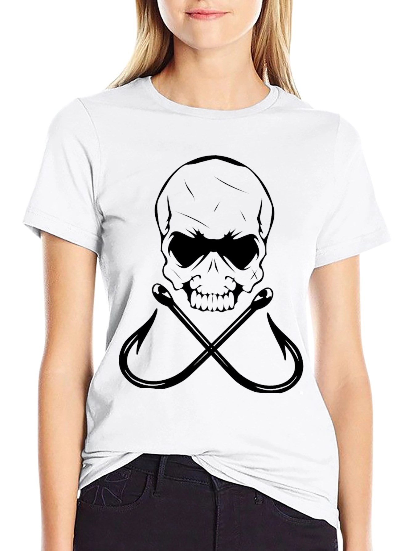 Skull & Hooks Graphic Tee