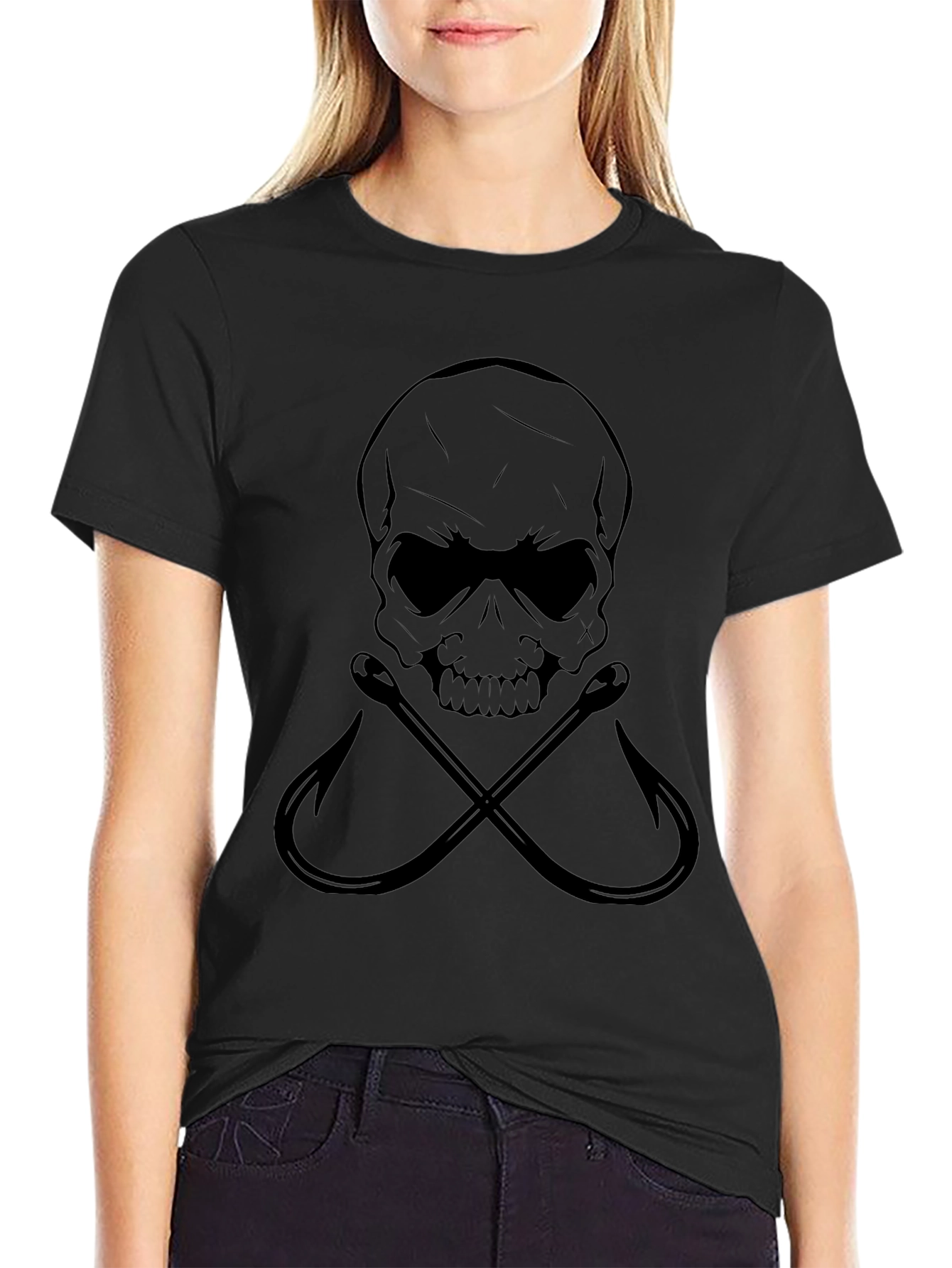 Skull & Hooks Graphic Tee