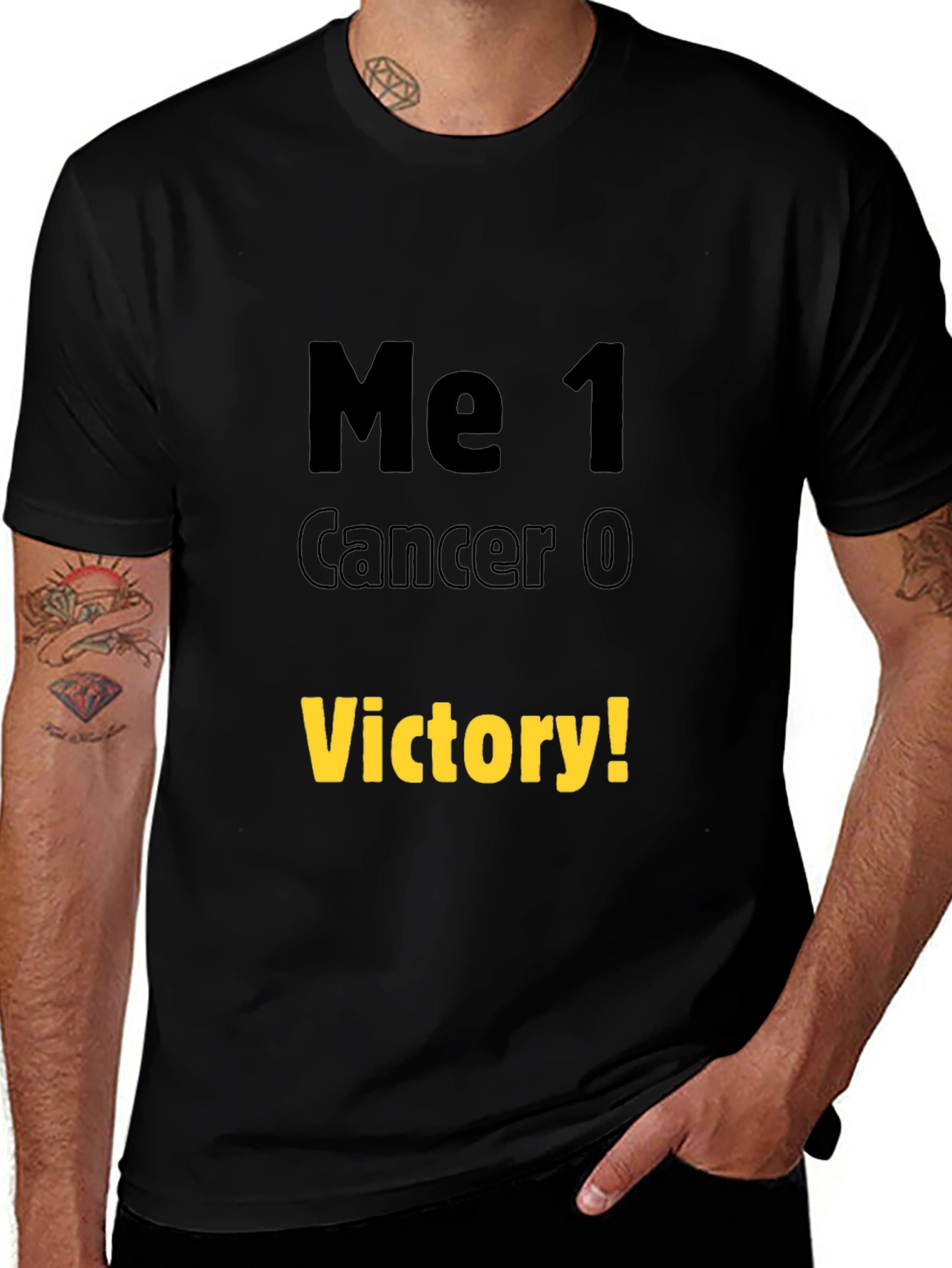 Me 1 Cancer 0 Victory T-Shirt