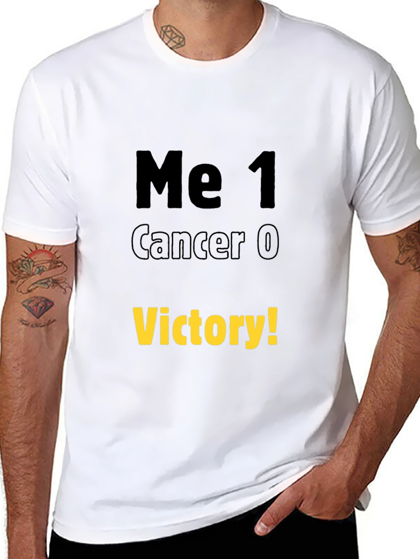 Me 1 Cancer 0 Victory T-Shirt
