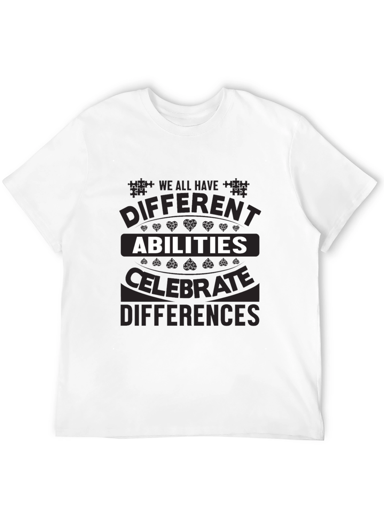 Abilities Celebrate Differences Graphic T-Shirt
