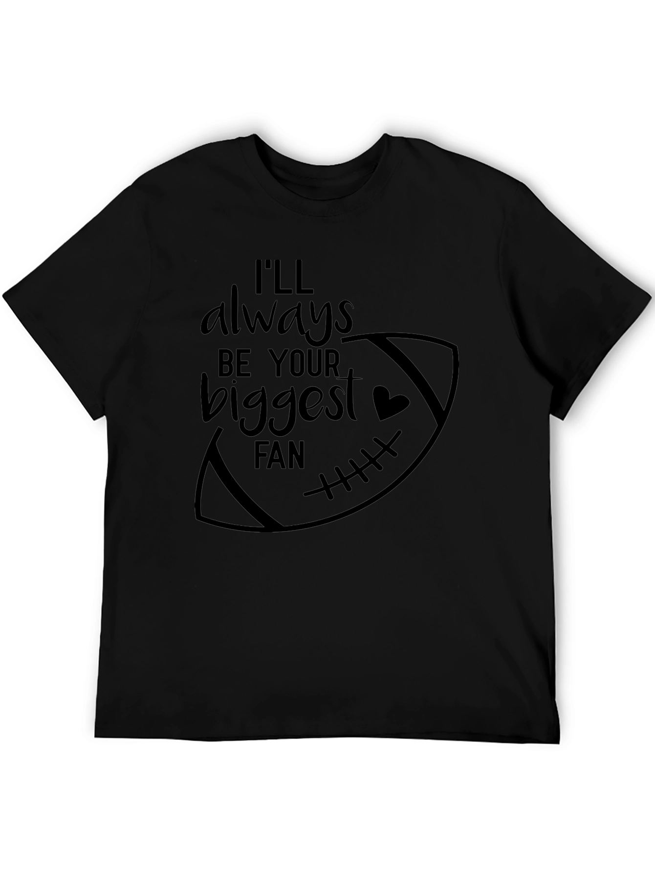 Biggest Fan Football T-Shirt