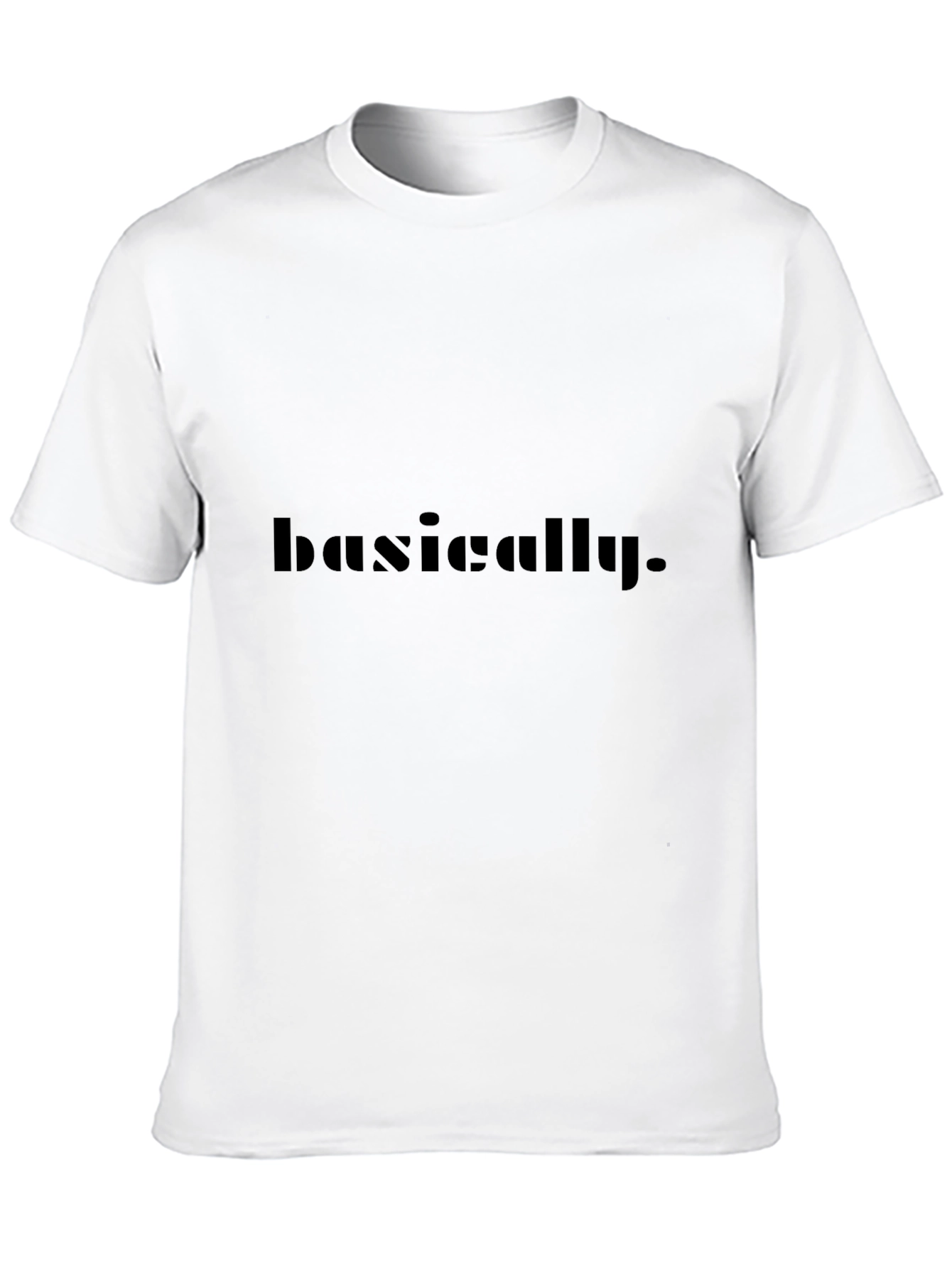 Basically Black Graphic Tee