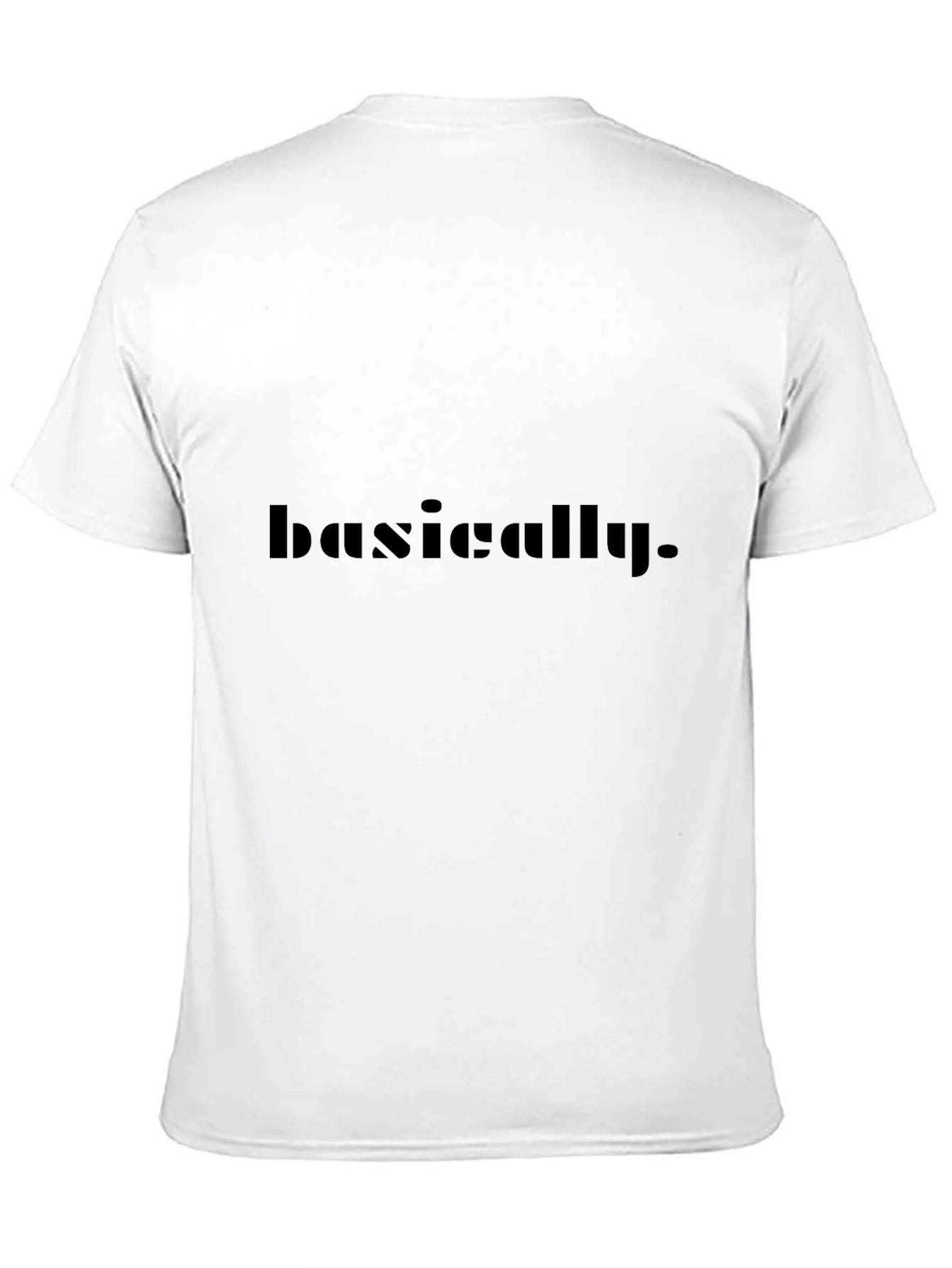 Basically Black Graphic Tee