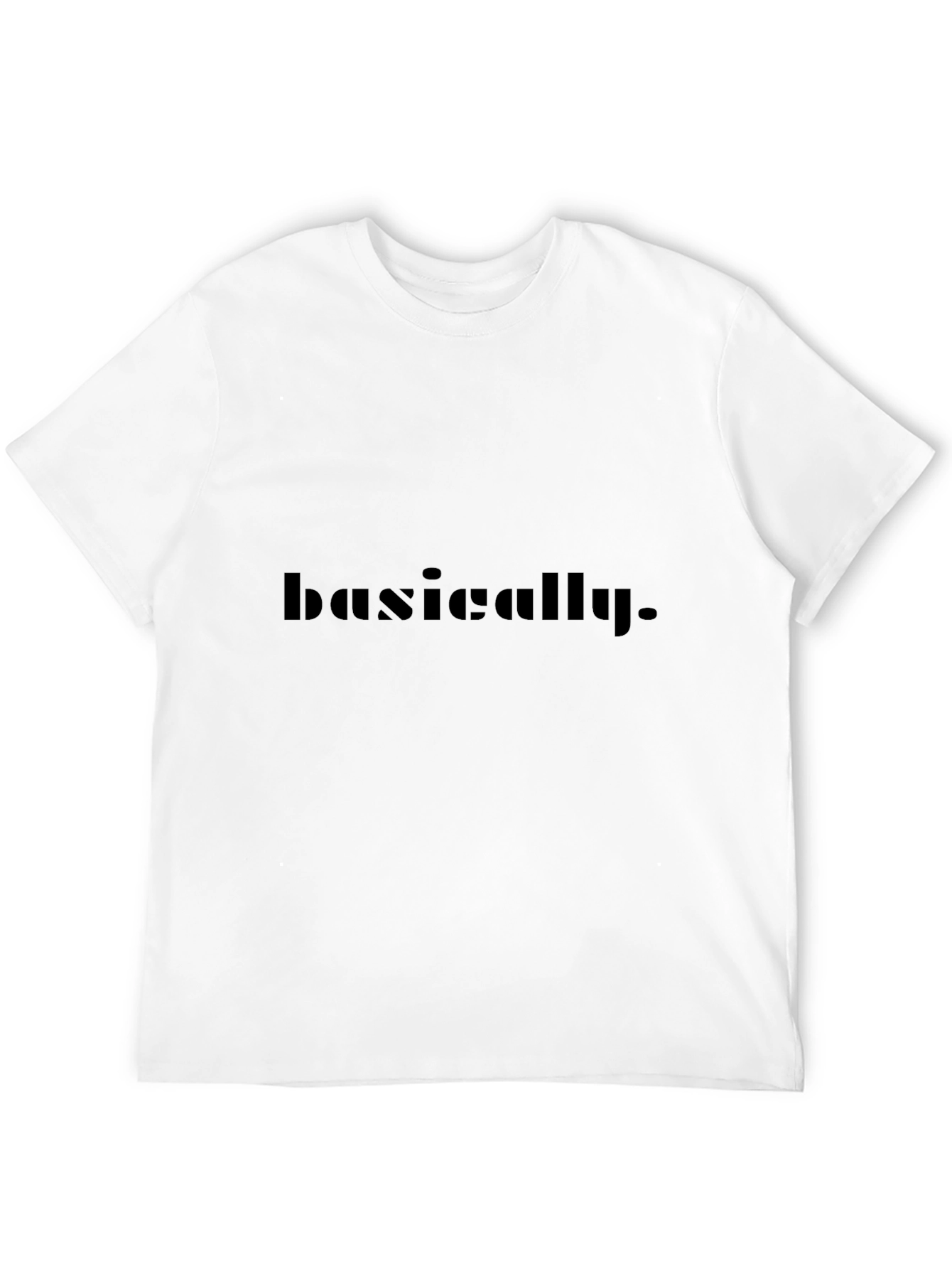 Basically Black Graphic Tee