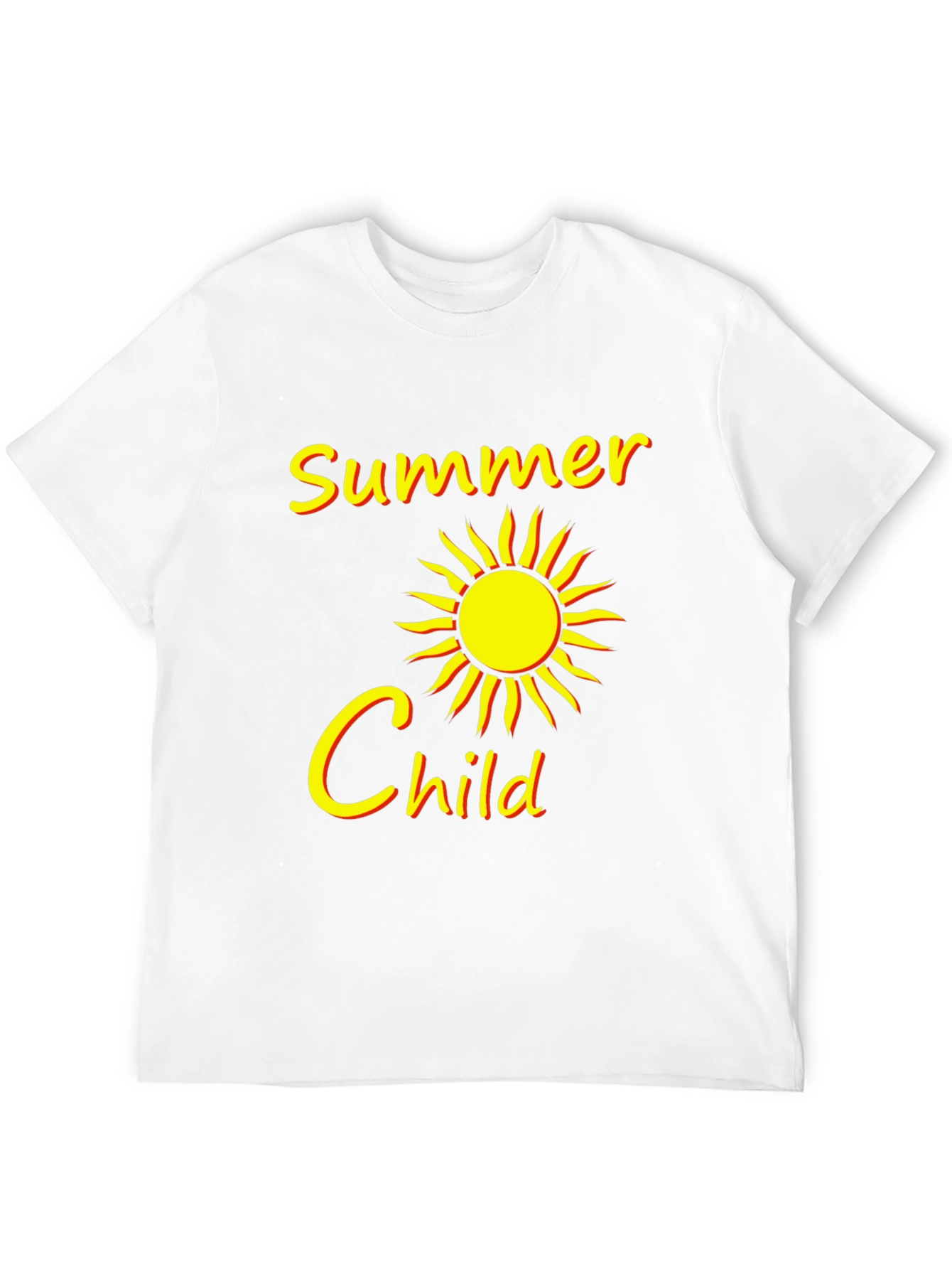 Summer Child Black Graphic Tee