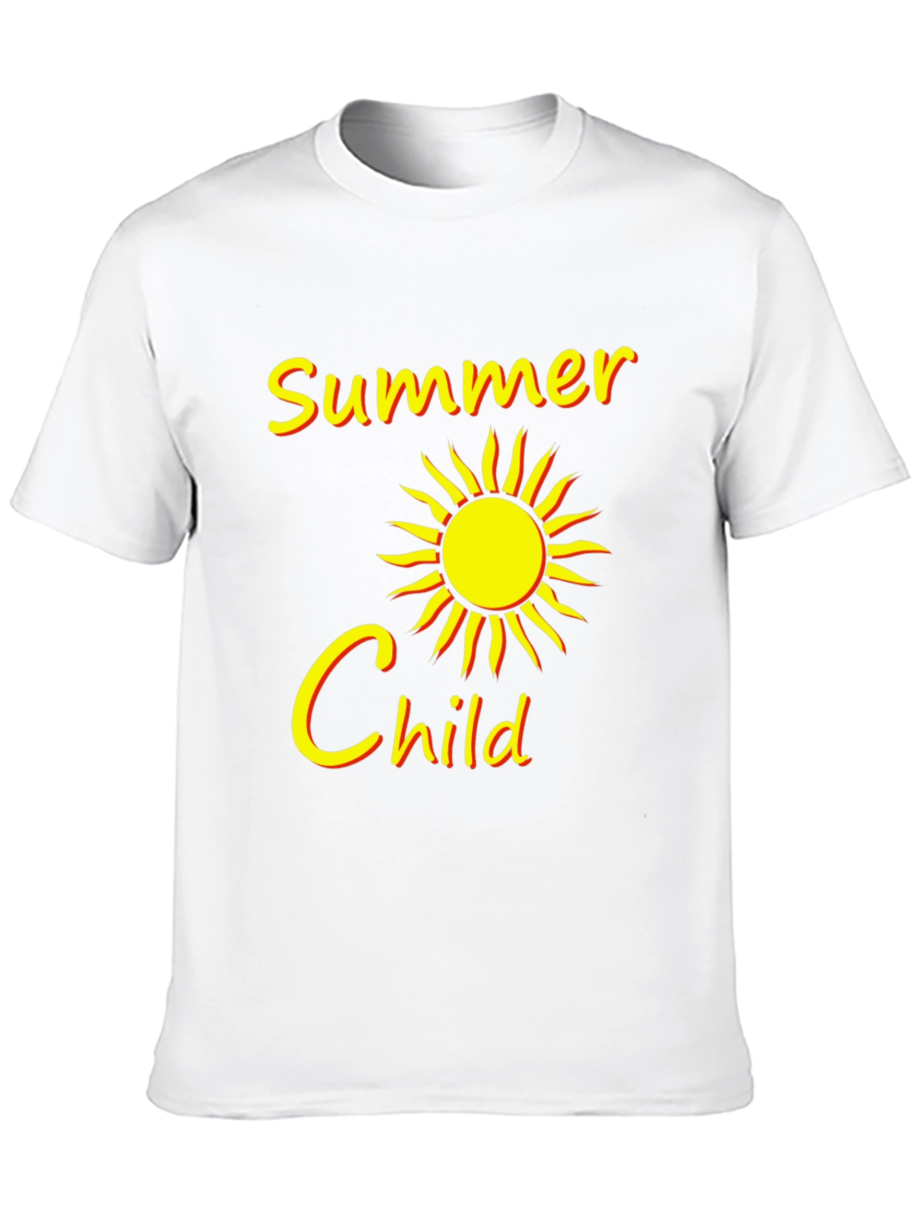 Summer Child Black Graphic Tee