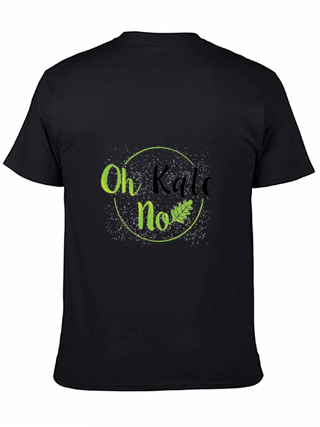 Oh Kale No T-Shirt - Funny Vegetarian Vegan Tee
