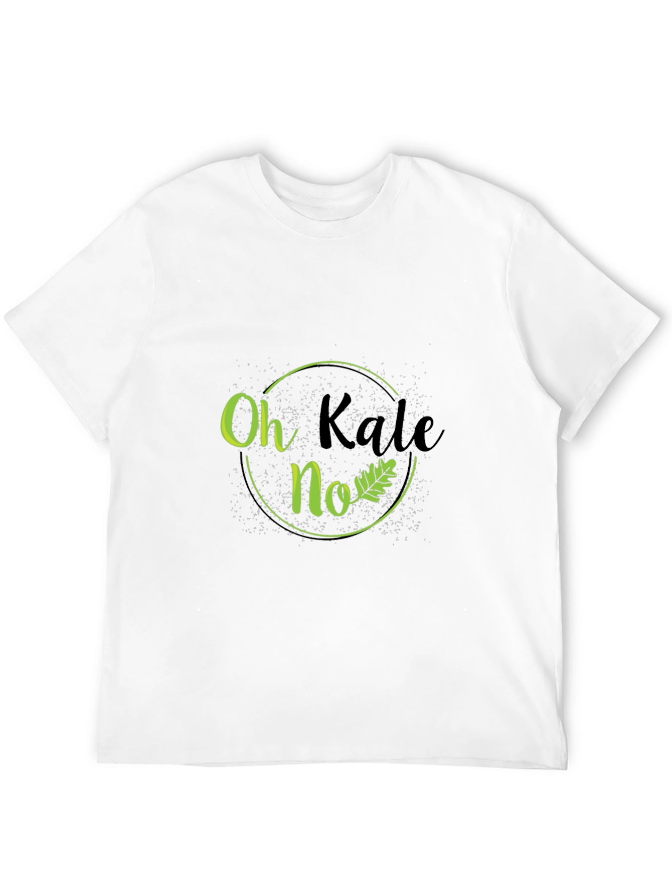 Oh Kale No T-Shirt - Funny Vegetarian Vegan Tee