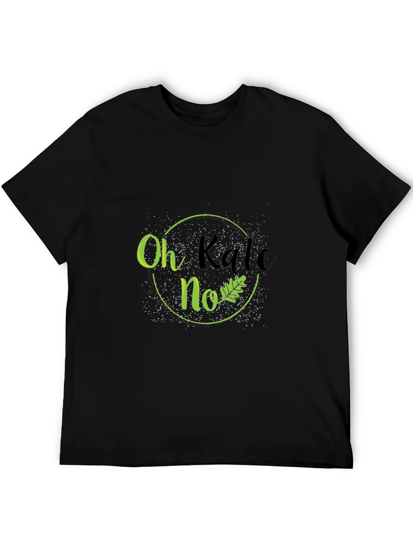 Oh Kale No T-Shirt - Funny Vegetarian Vegan Tee