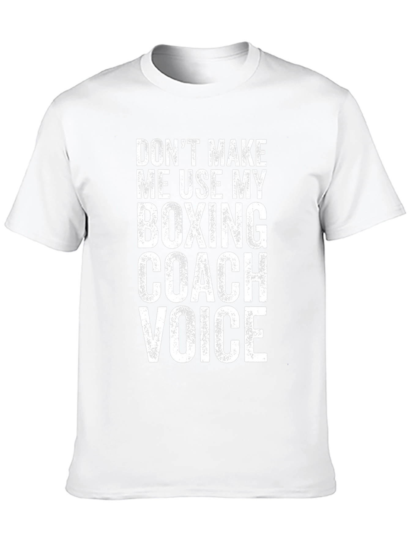 Boxing Coach Voice Funny T-Shirt