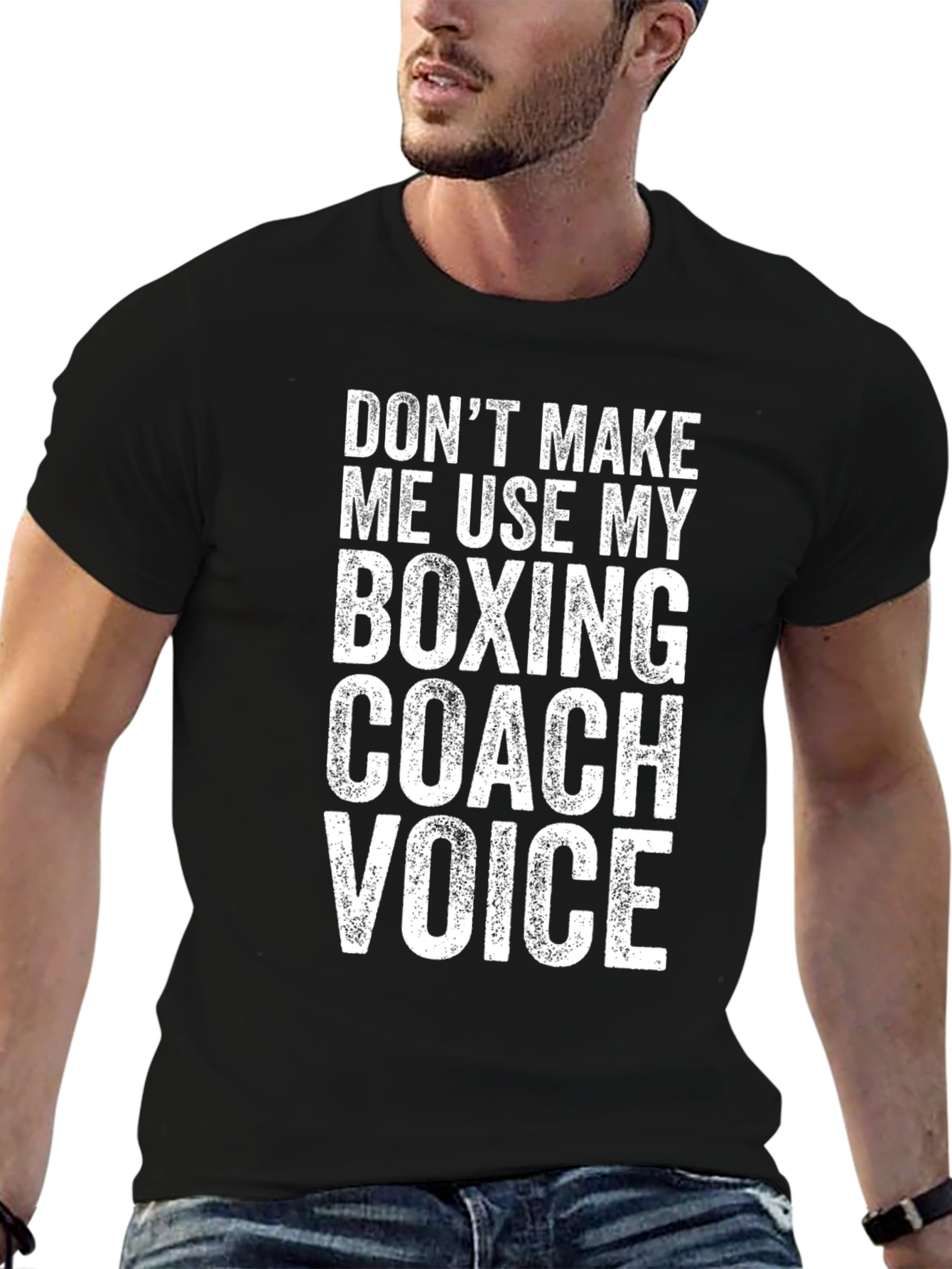 Boxing Coach Voice Funny T-Shirt