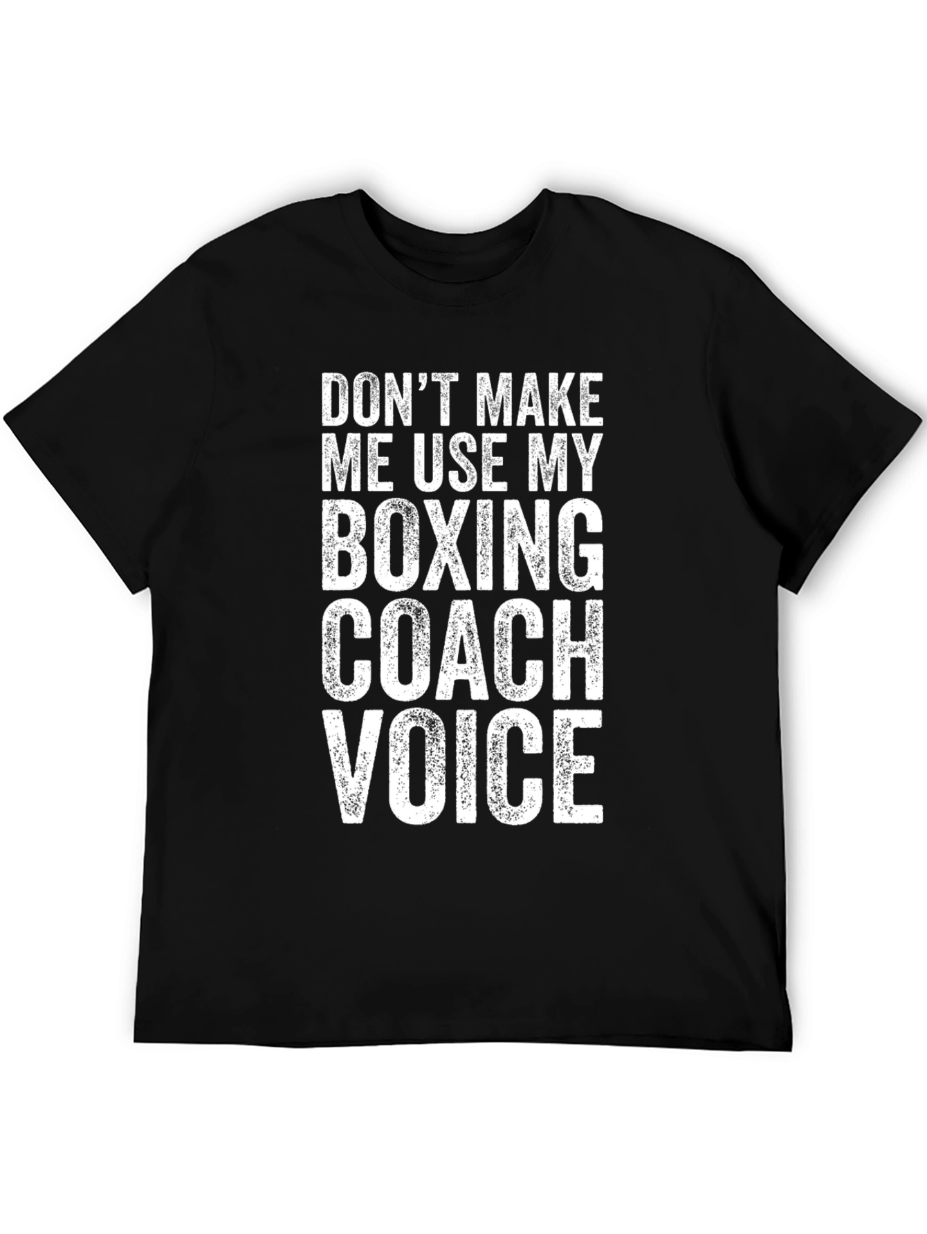 Boxing Coach Voice Funny T-Shirt