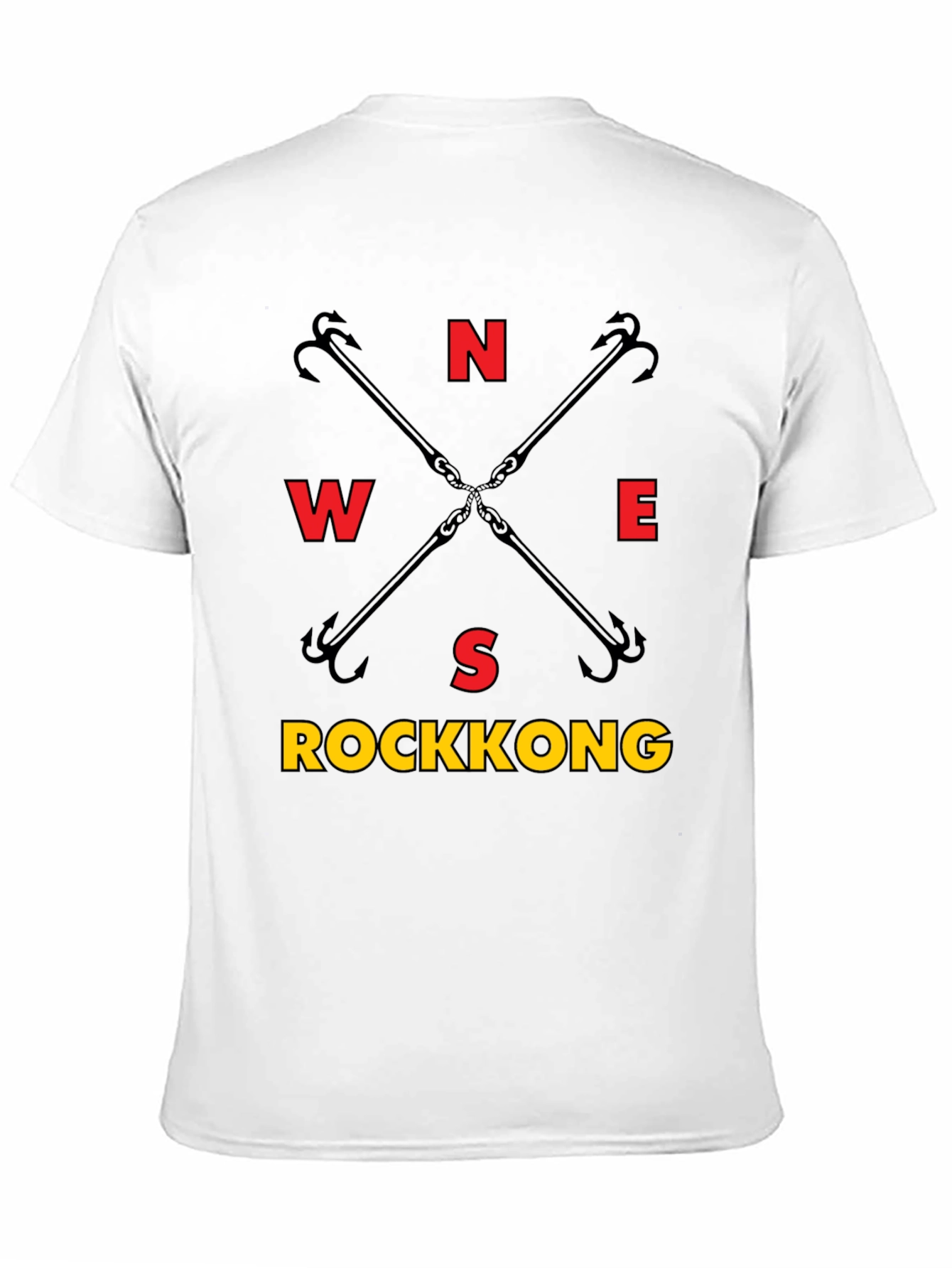 Rockkong Compass Black T-Shirt