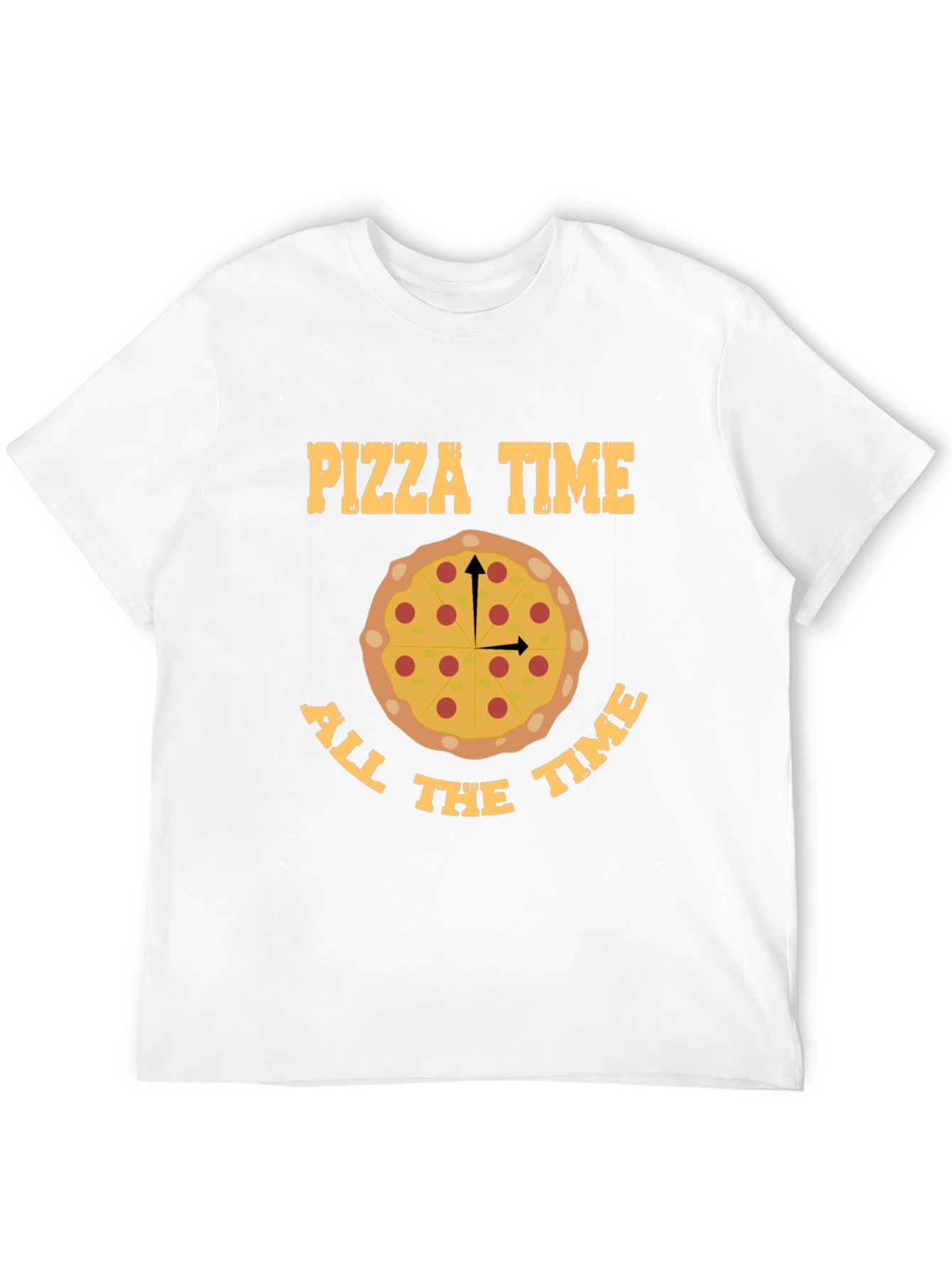 Pizza Time All The Time Graphic Tee
