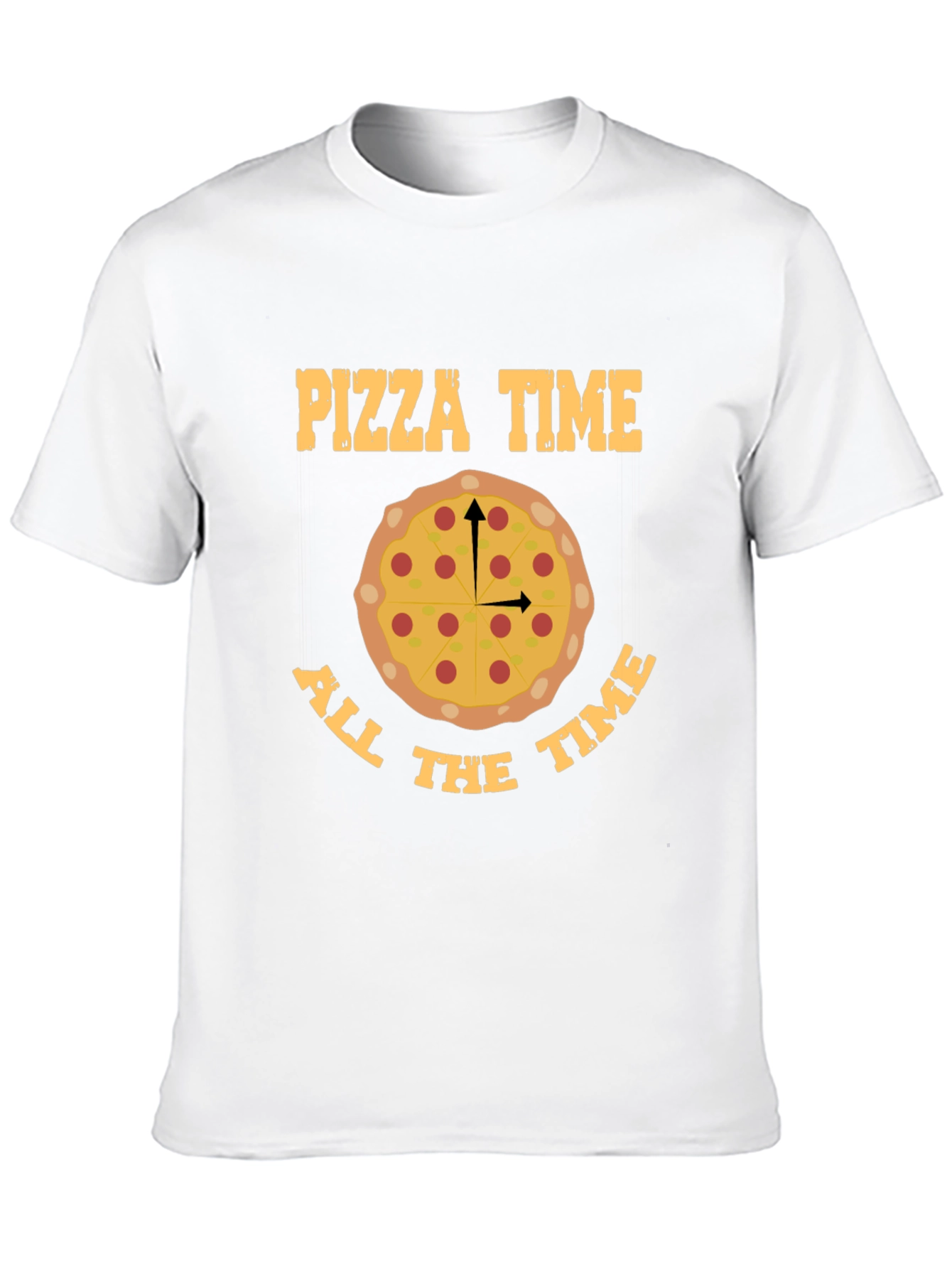 Pizza Time All The Time Graphic Tee