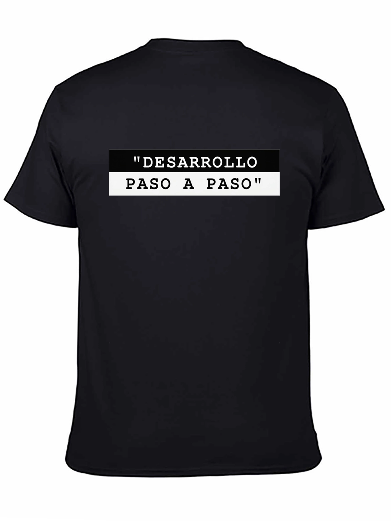 Desarrollo Paso a Paso T-Shirt Black