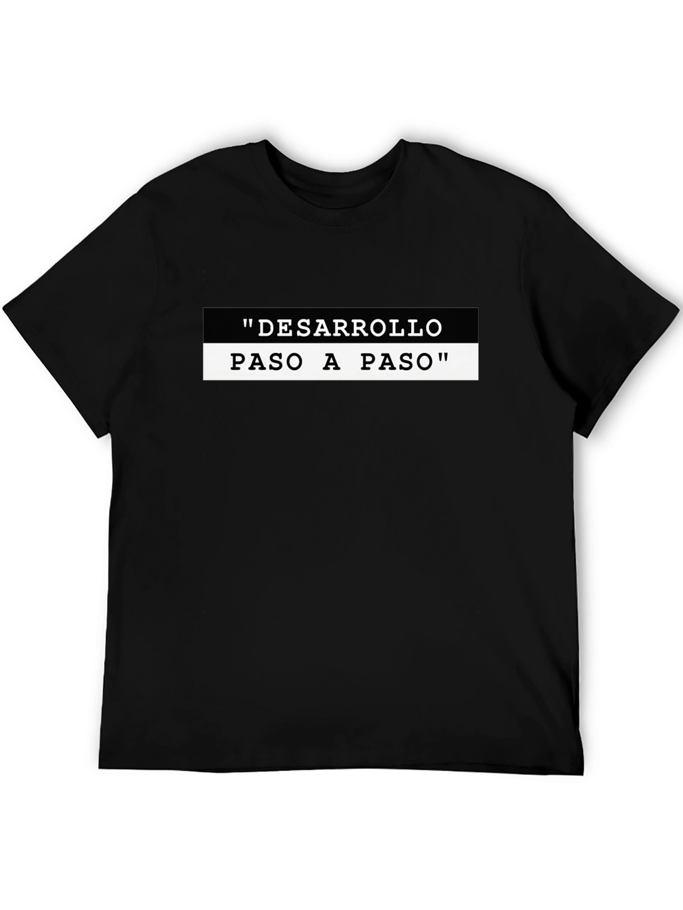 Desarrollo Paso a Paso T-Shirt Black