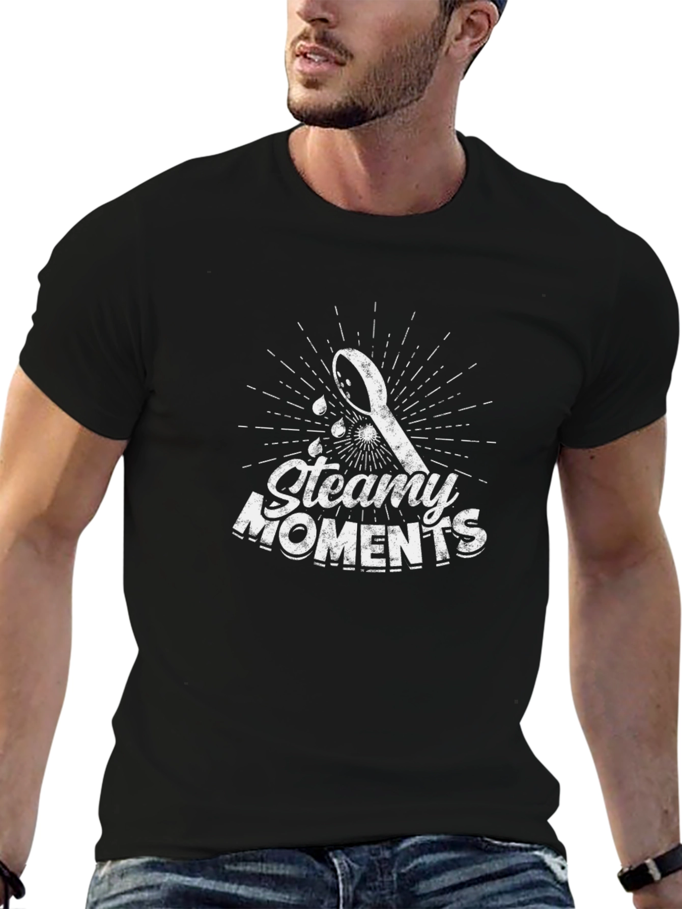 Steamy Moments Graphic T-Shirt - Soft Cotton Tee