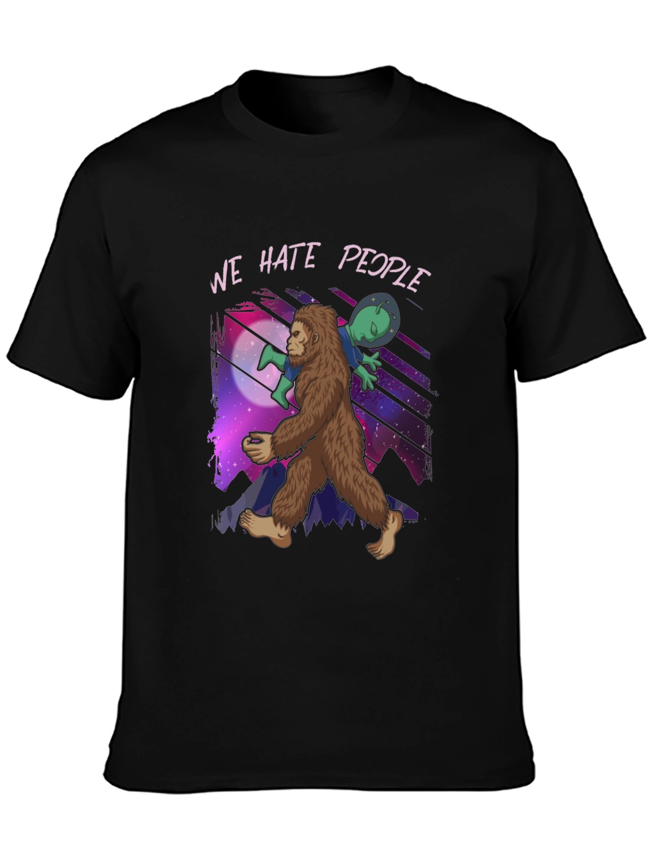 We Hate People Graphic T-Shirt