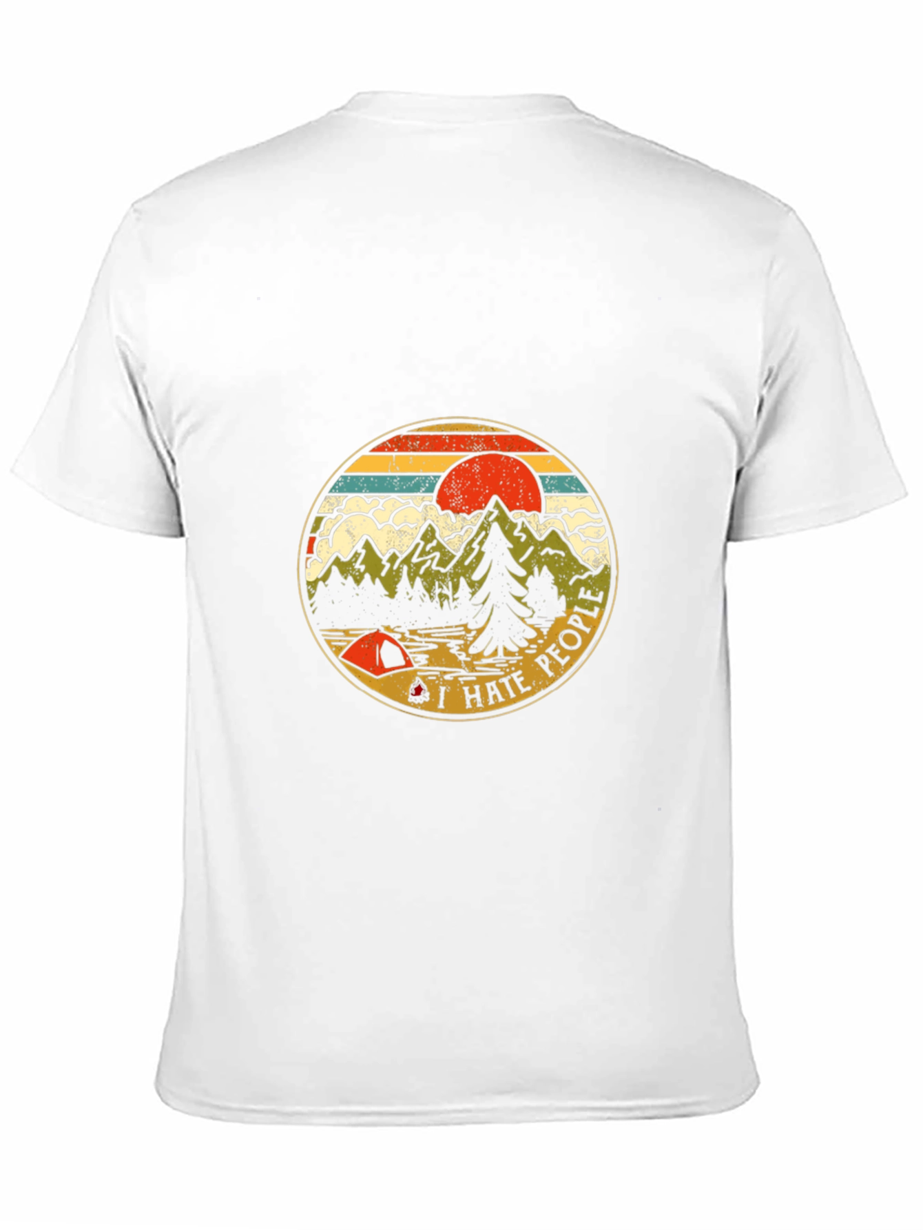 I Hate People Camping Graphic T-Shirt