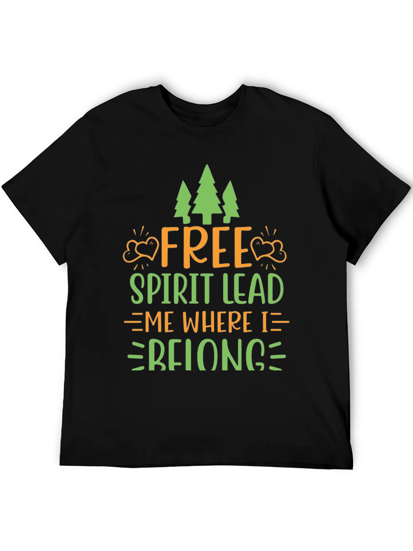 Free Spirit Graphic Tee - Nature Inspired T-Shirt