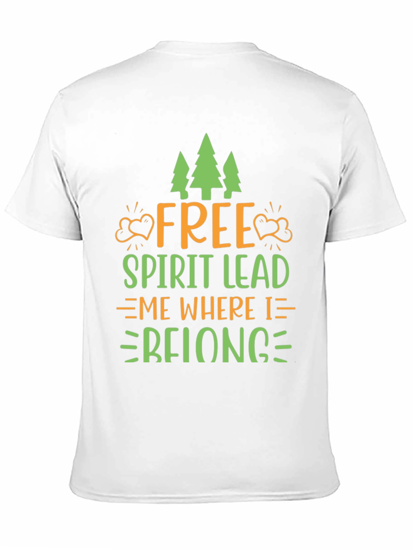 Free Spirit Graphic Tee - Nature Inspired T-Shirt