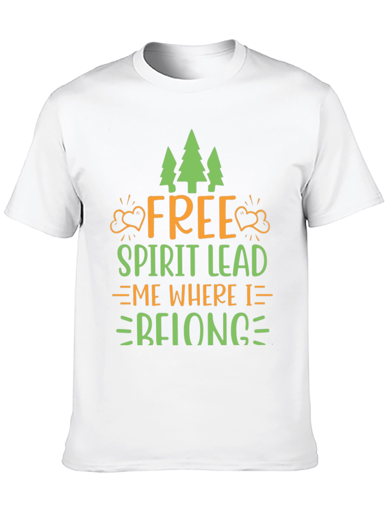 Free Spirit Graphic Tee - Nature Inspired T-Shirt