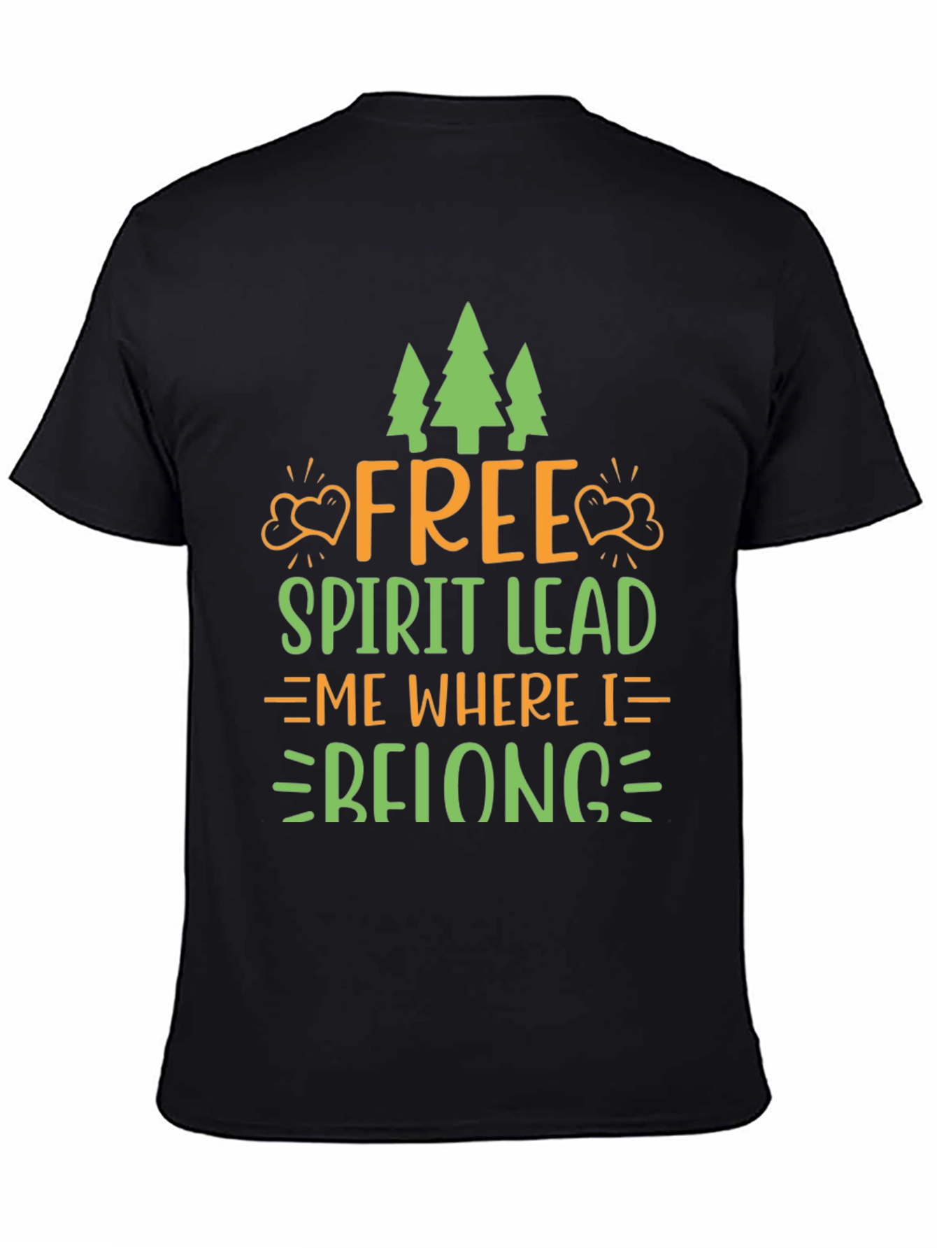 Free Spirit Graphic Tee - Nature Inspired T-Shirt