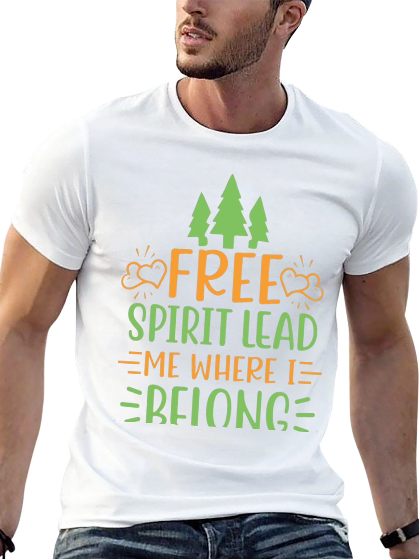 Free Spirit Graphic Tee - Nature Inspired T-Shirt