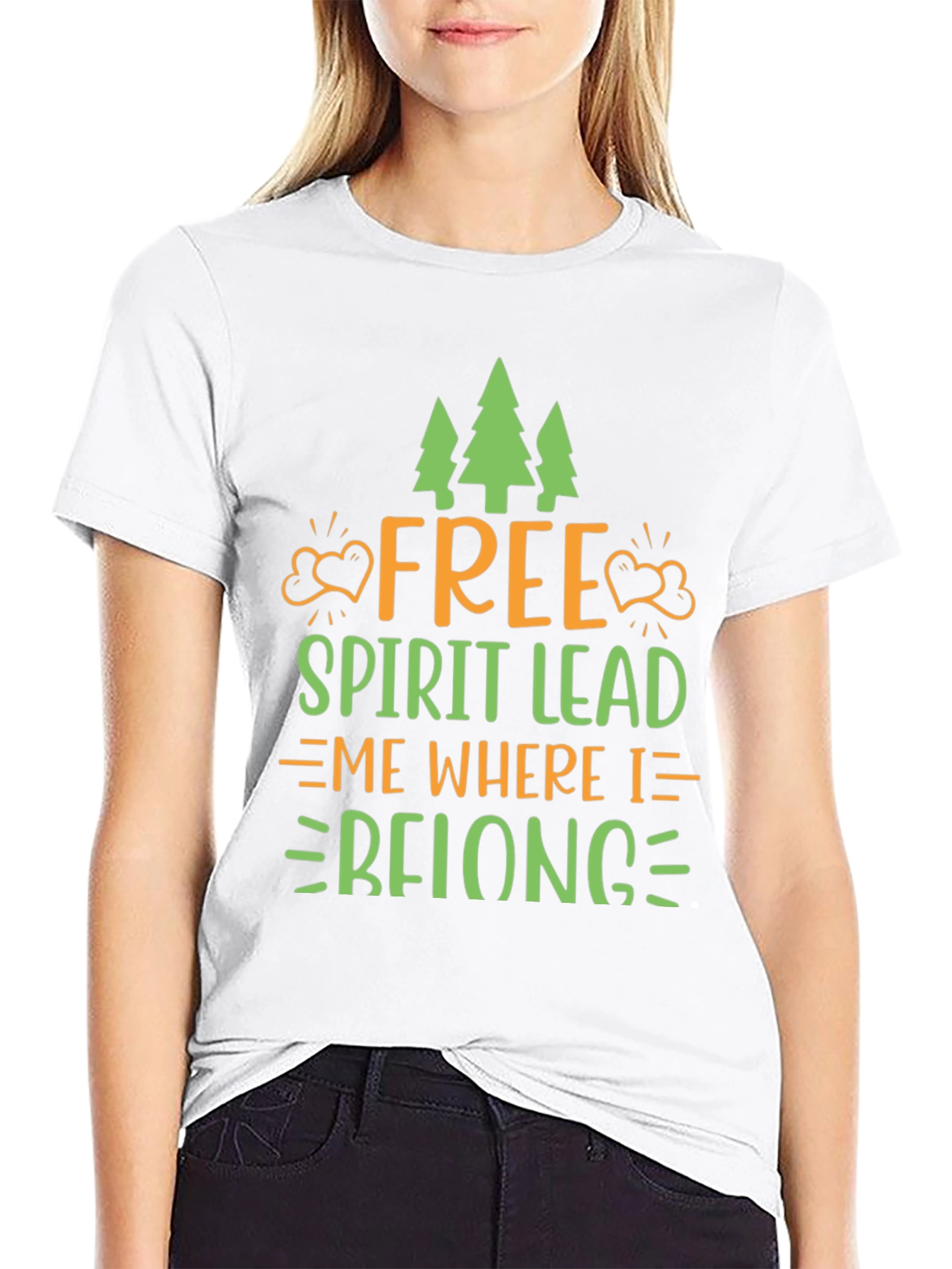 Free Spirit Graphic Tee - Nature Inspired T-Shirt