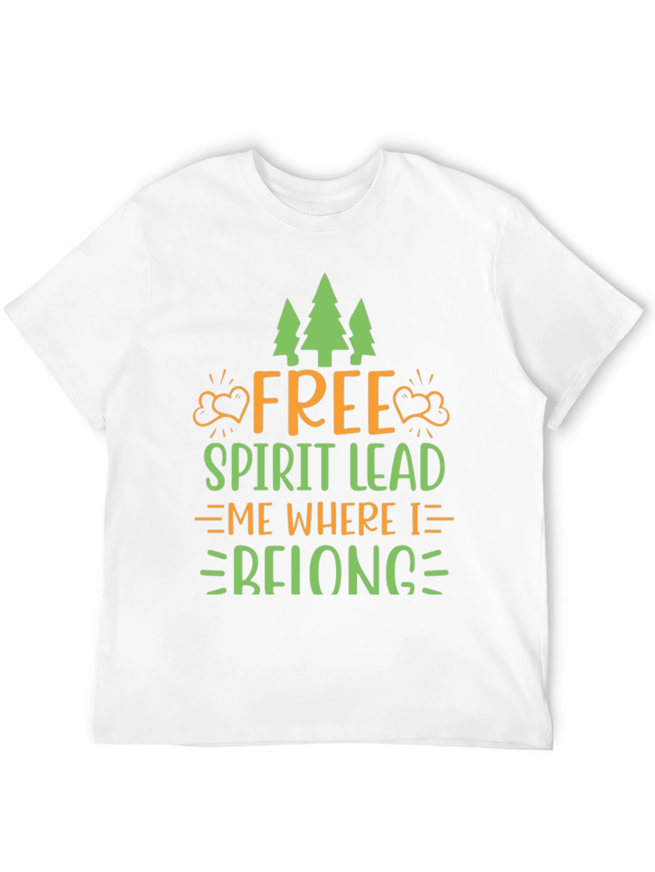 Free Spirit Graphic Tee - Nature Inspired T-Shirt