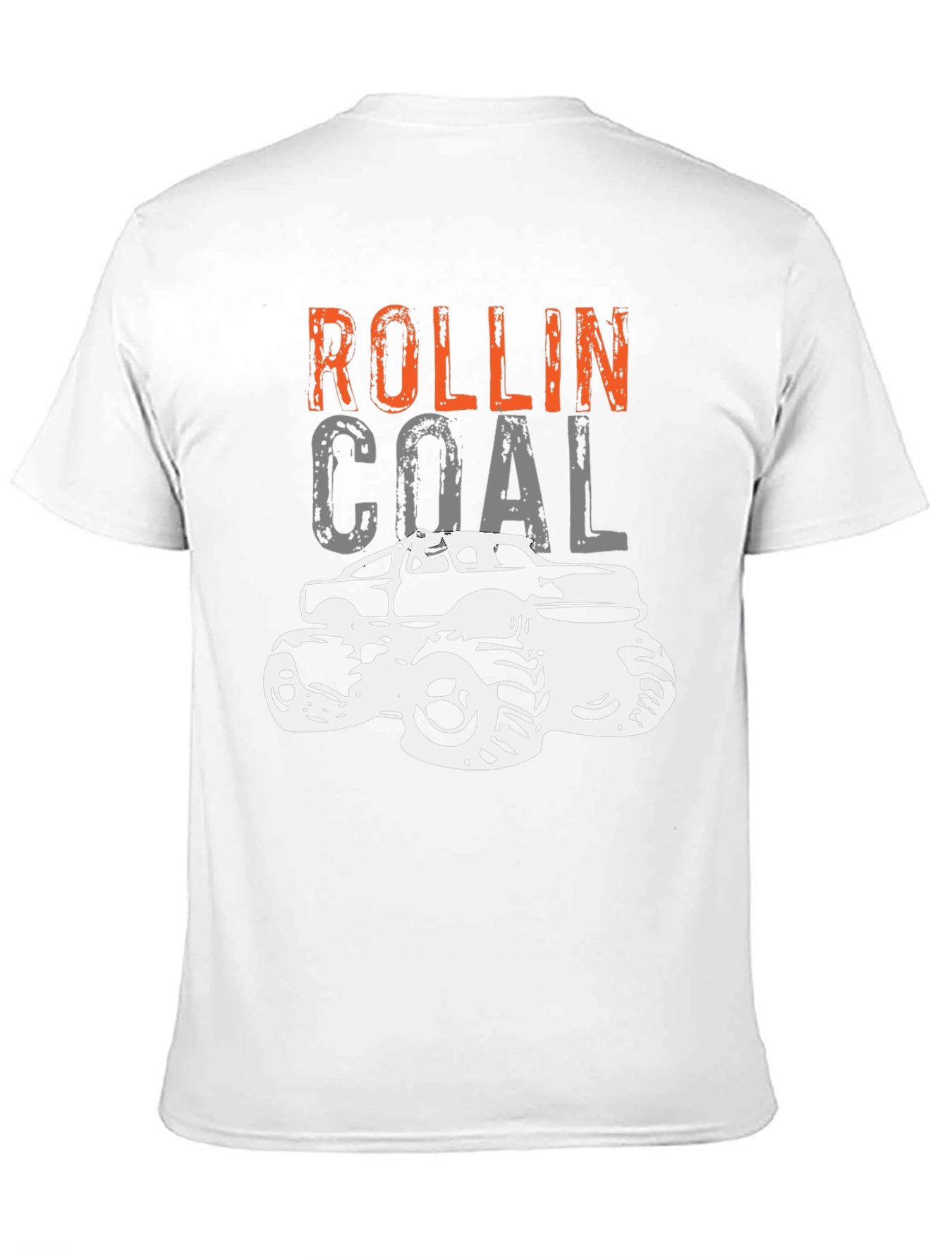 Rollin Coal T-Shirt - Black Monster Truck Graphic Tee