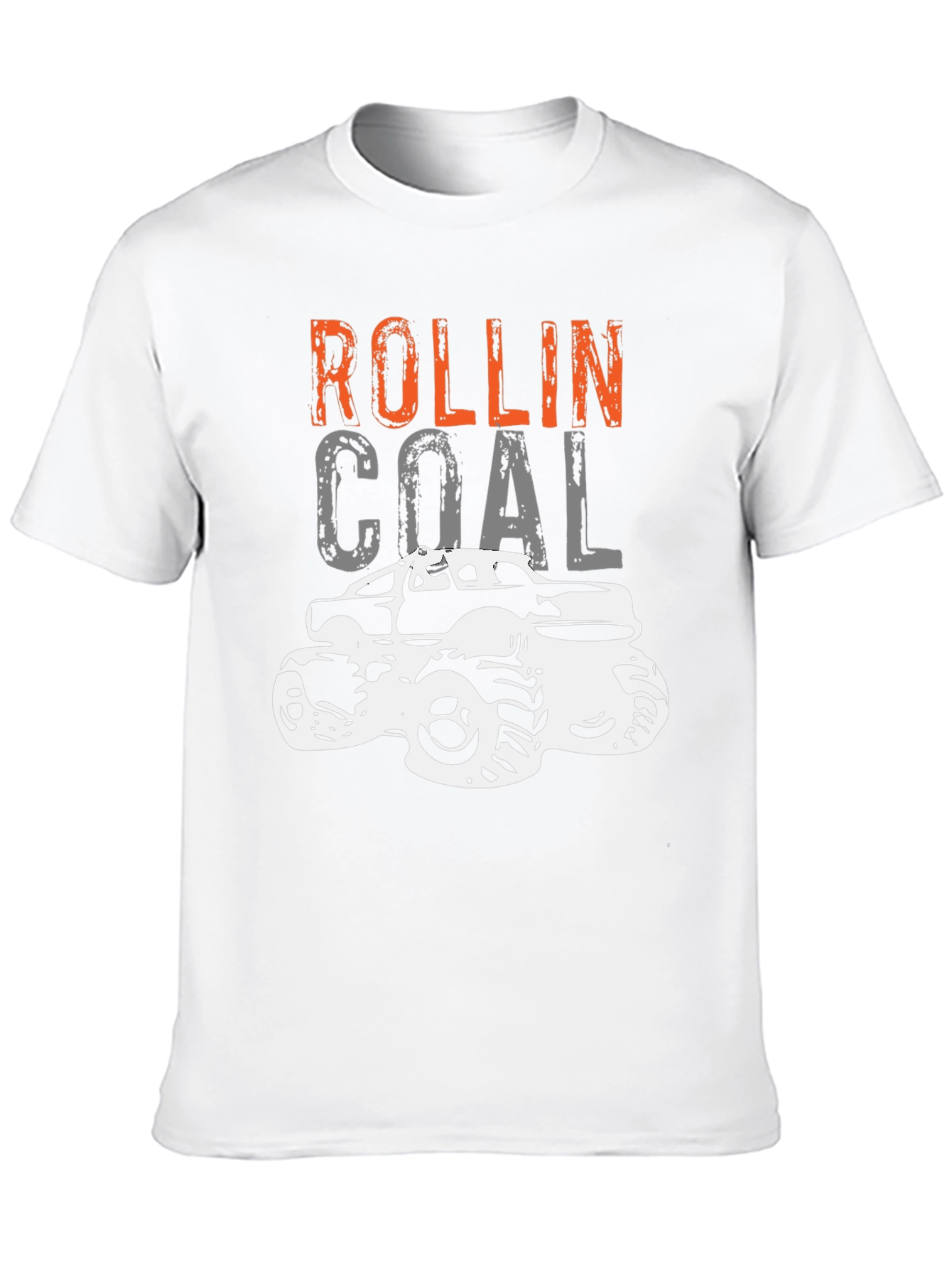 Rollin Coal T-Shirt - Black Monster Truck Graphic Tee