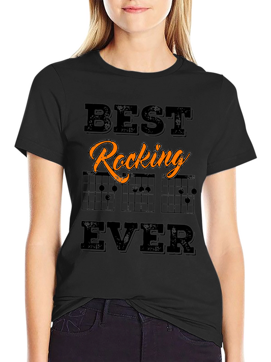 Best Rocking Ever Guitar T-Shirt - Music Lover Gift