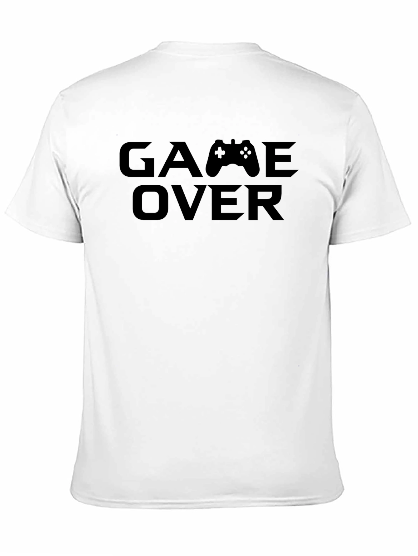 Game Over Black T-Shirt for Gamers