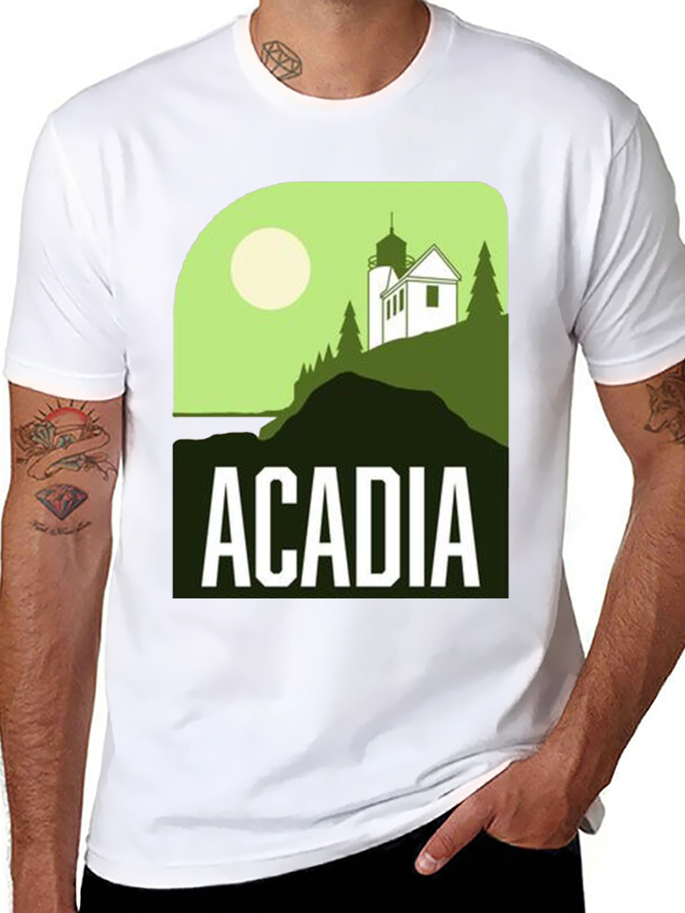 Acadia National Park Graphic T-Shirt