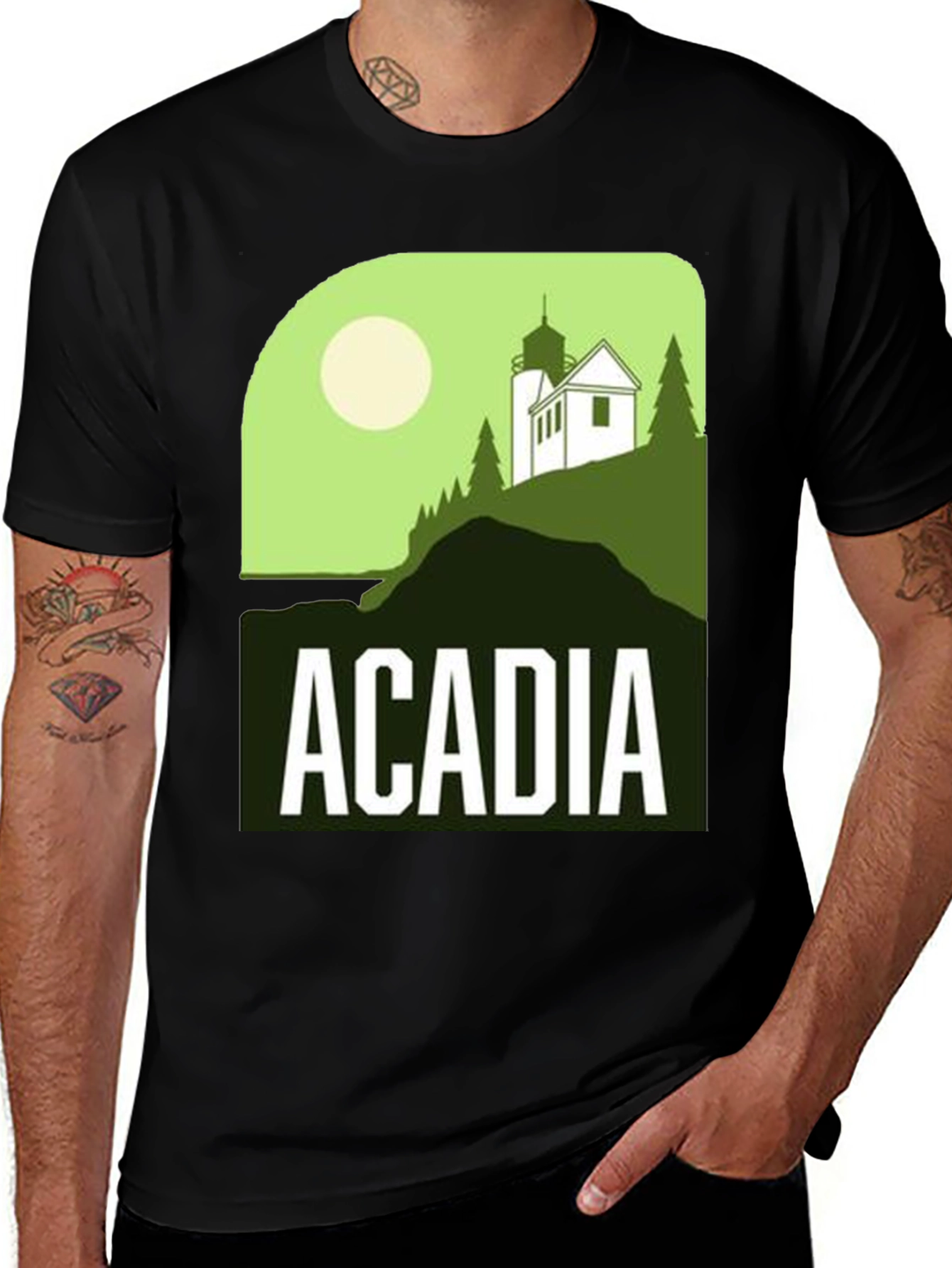 Acadia National Park Graphic T-Shirt