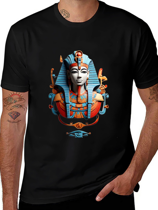 Egyptian Pharaoh Graphic T-Shirt - Unique Design