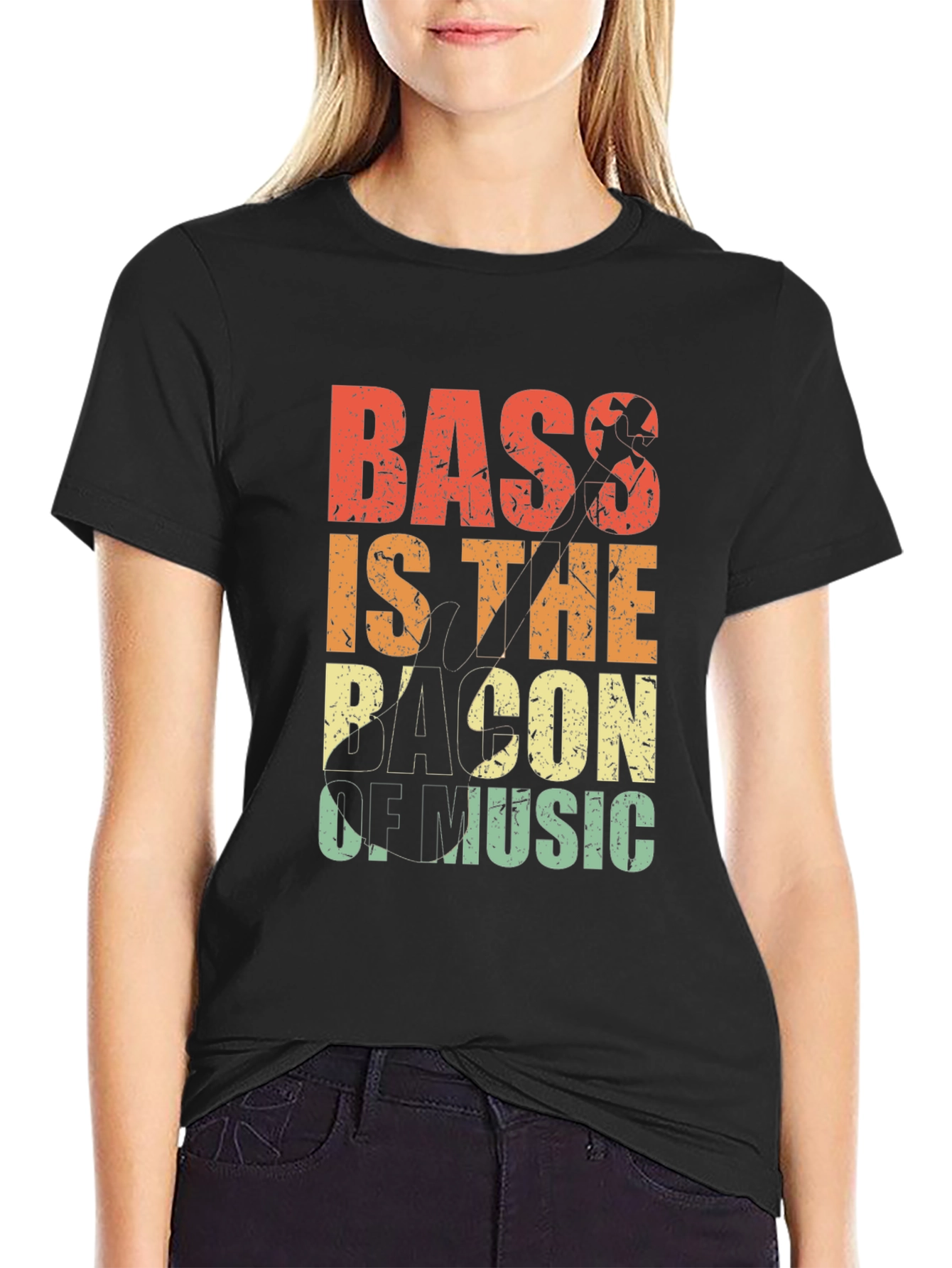 Bass Is The Bacon Of Music T-Shirt