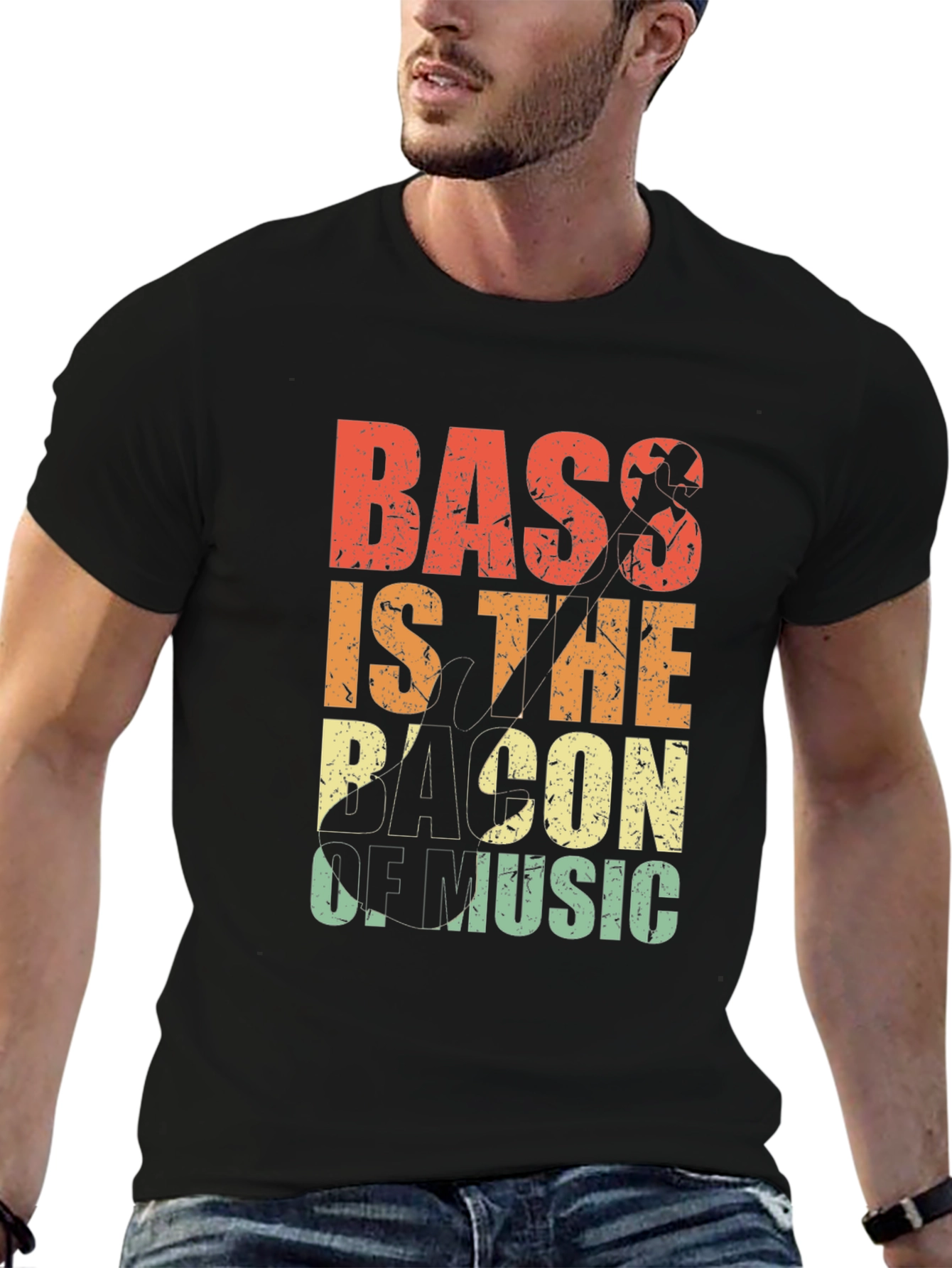 Bass Is The Bacon Of Music T-Shirt