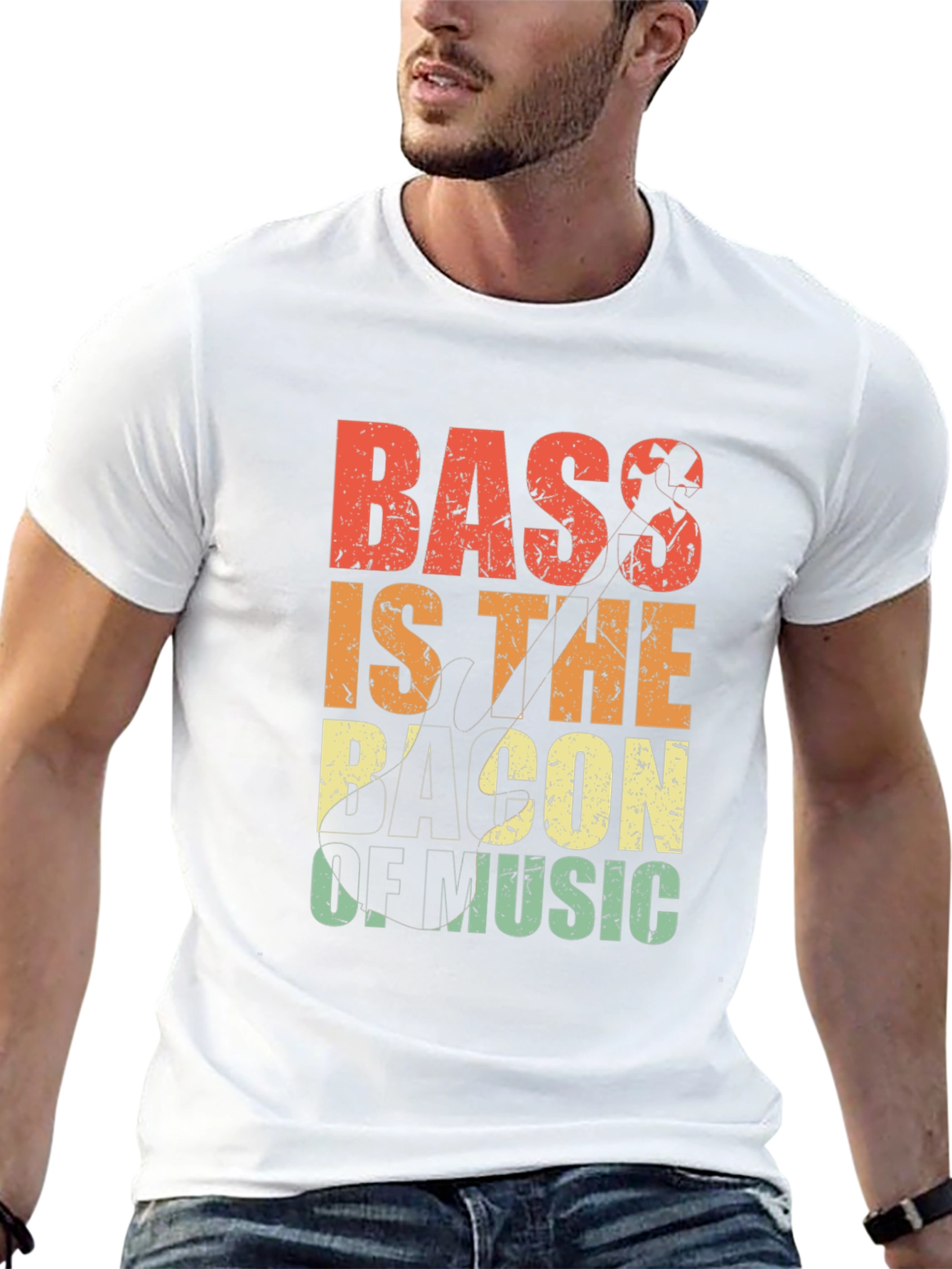 Bass Is The Bacon Of Music T-Shirt